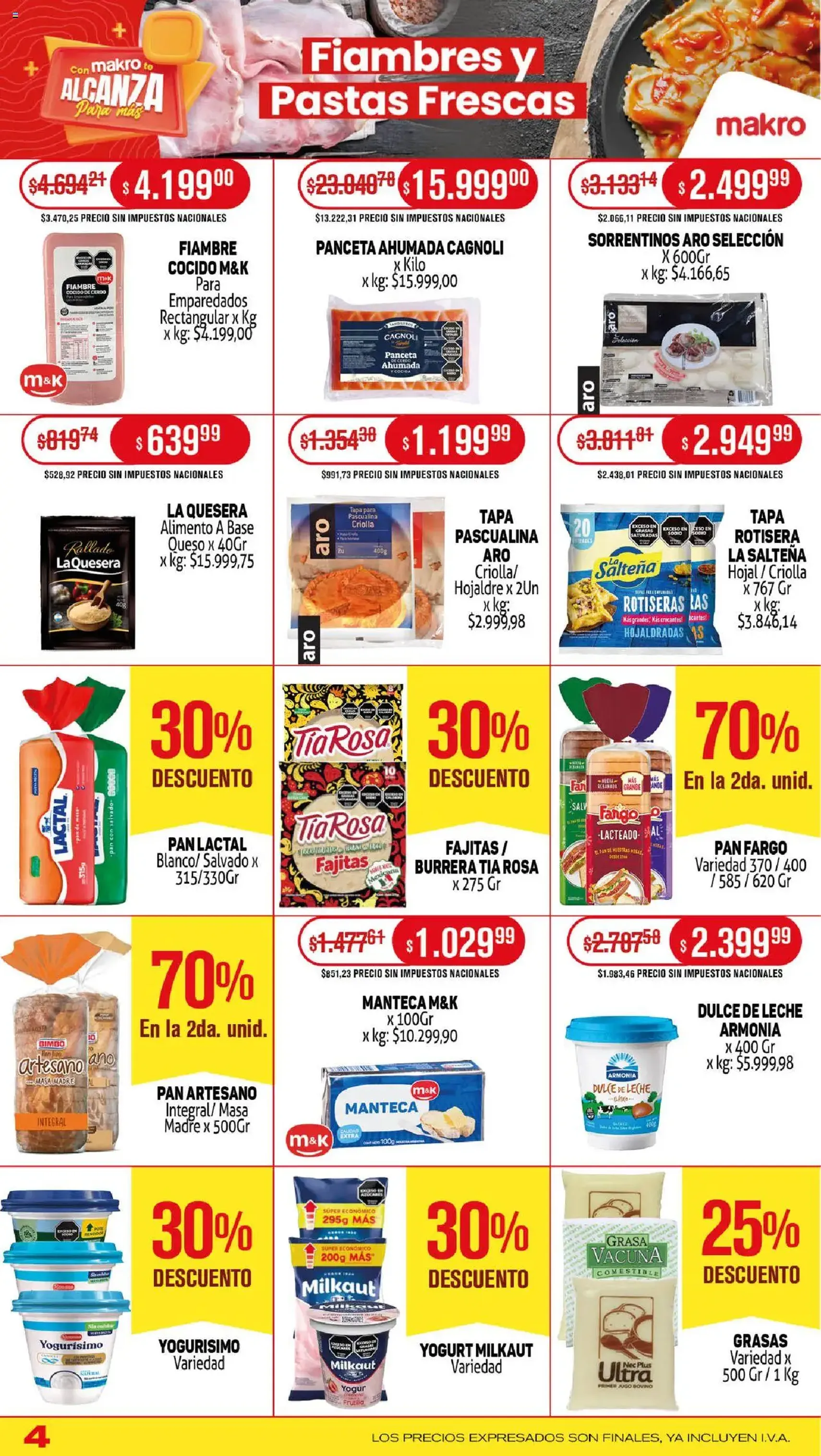 Makro ofertas - folleto válido desde 17/07/2025 página 4 de 12 Makro ofertas - folleto válido desde 17/07/2025 página 4 de 12
