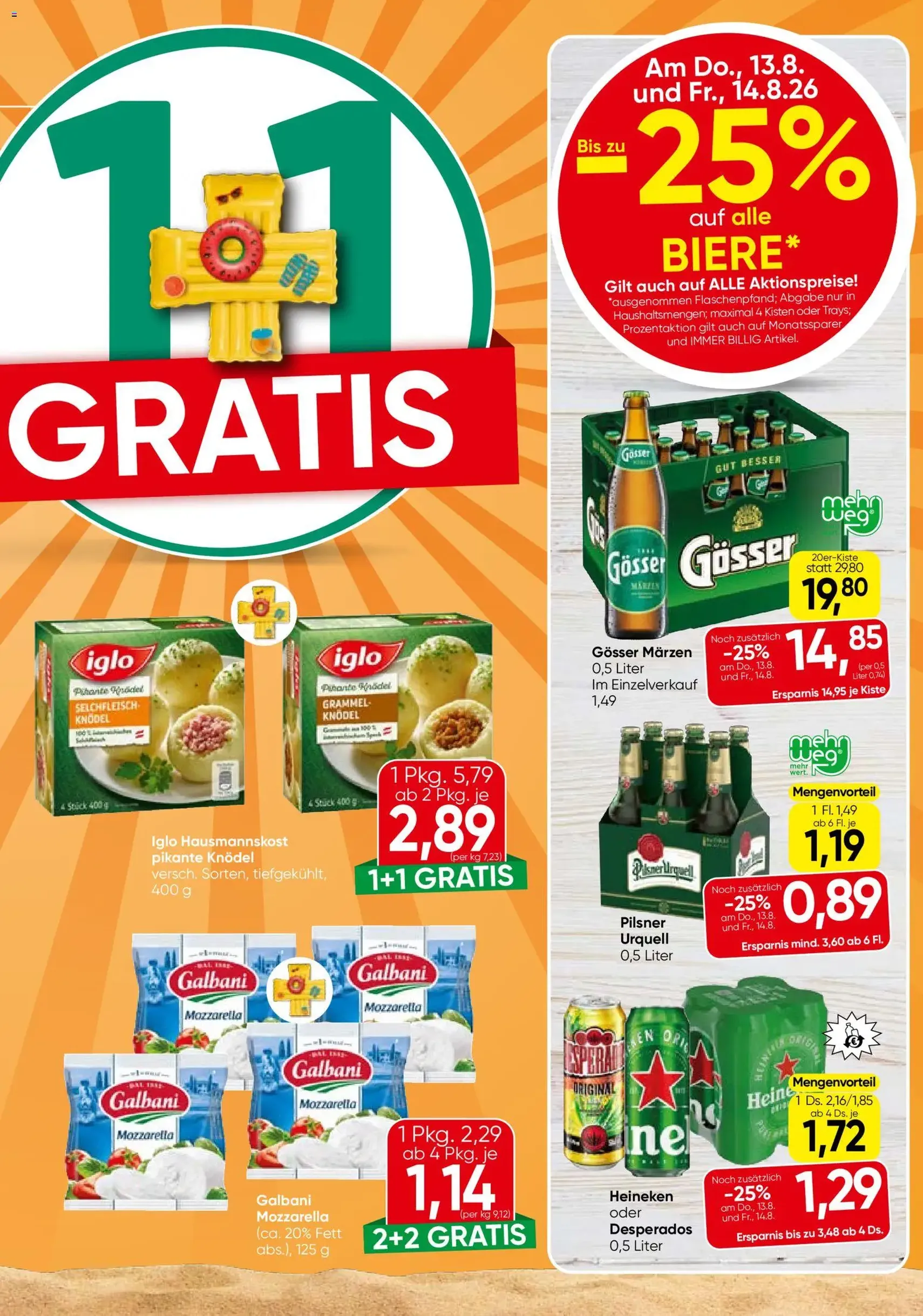 Eurospar Flugblatt - Gültiger Prospekt ab 13.08.2026, Seite 9 von insgesamt 16