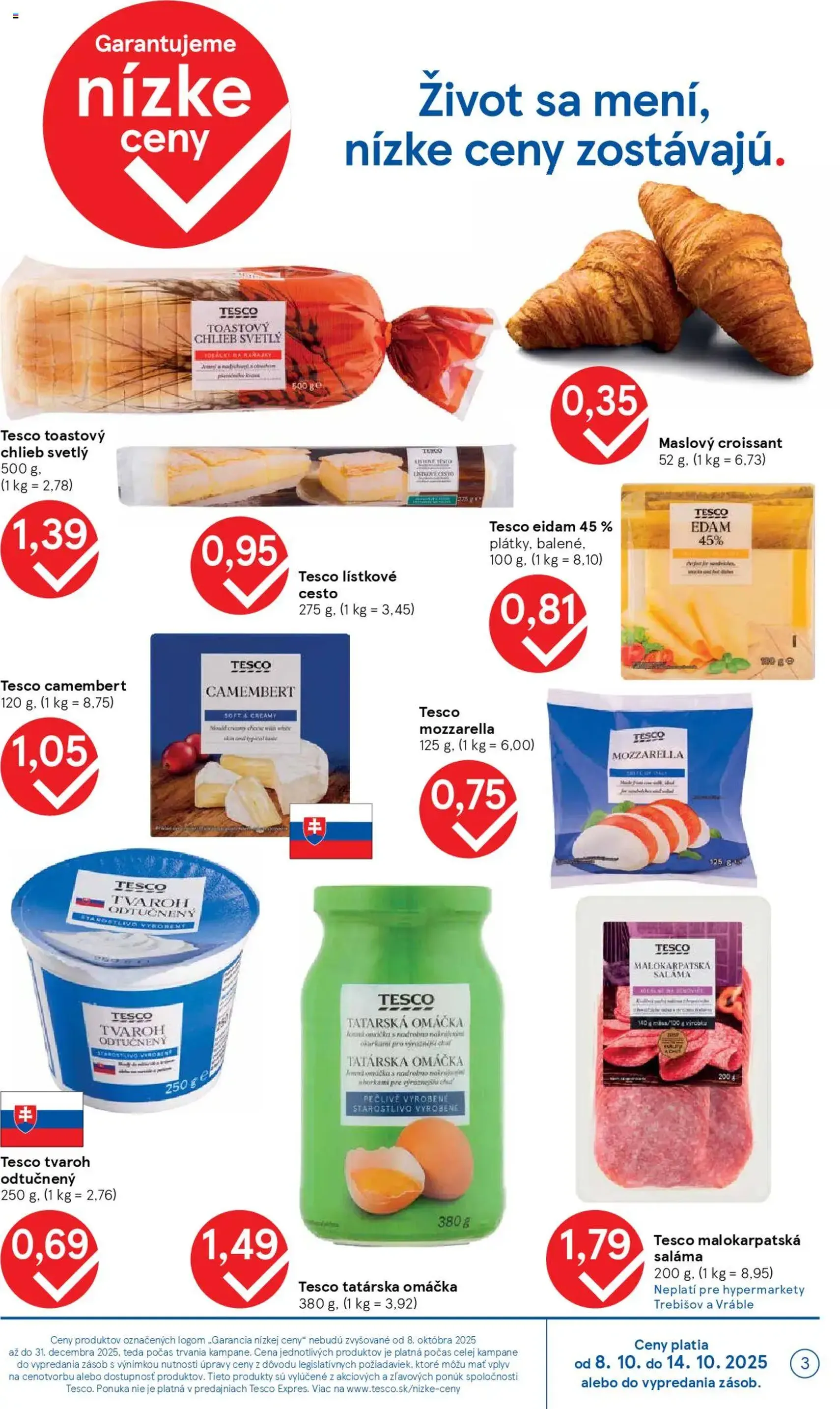Tesco Hypermarket - leták - platný leták od 08.10.2025 strana 3 z 43