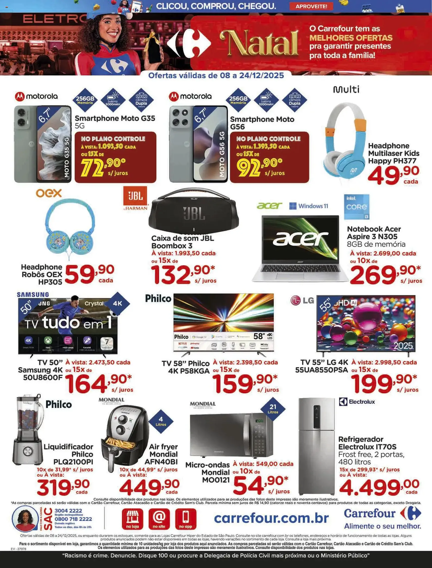 Carrefour - Ofertas de Natal - folheto válido a partir de 08/12/2025 página 22 de 22