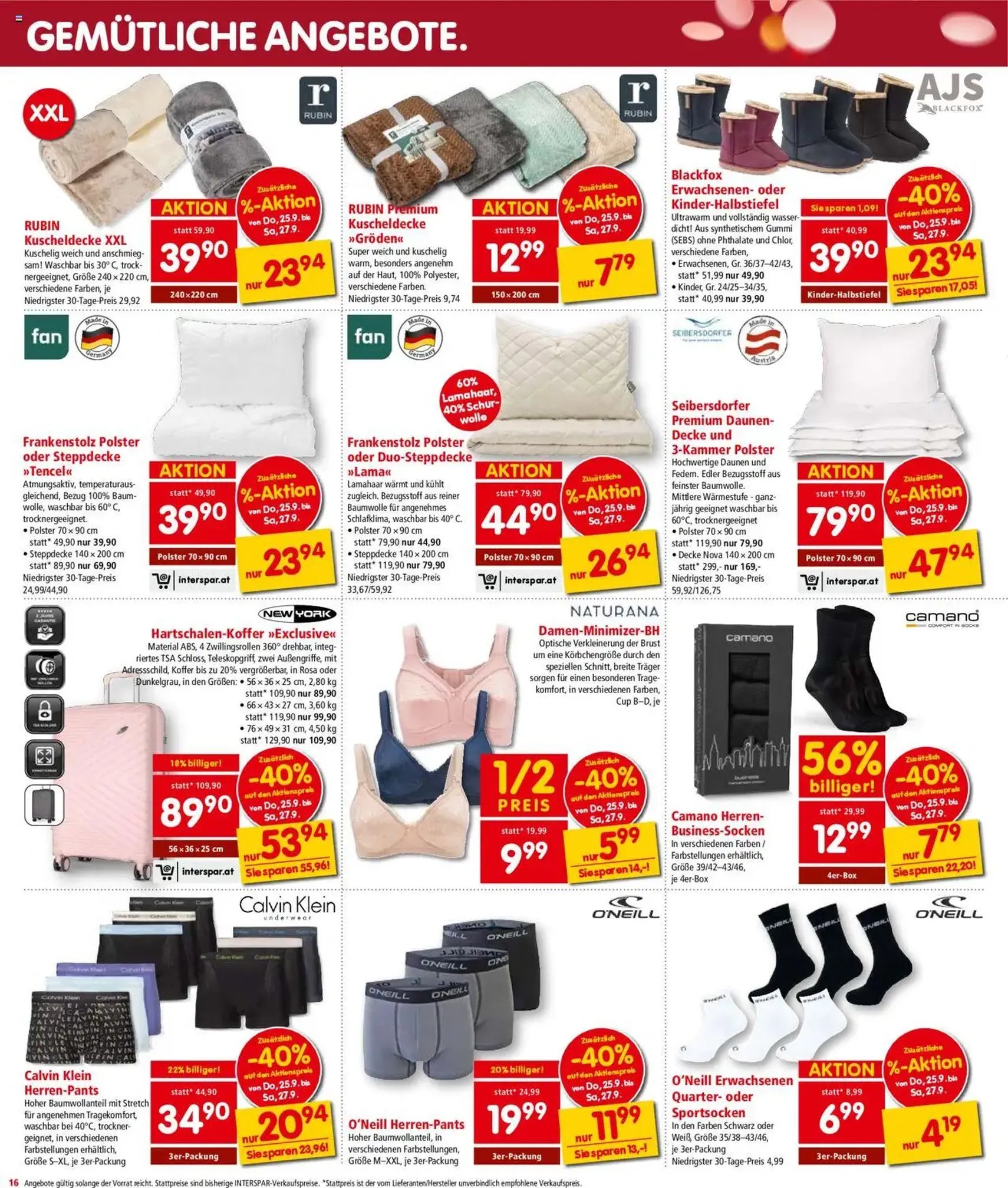 Interspar Flugblatt - Gültiger Prospekt ab 25.09.2025, Seite 18 von insgesamt 22