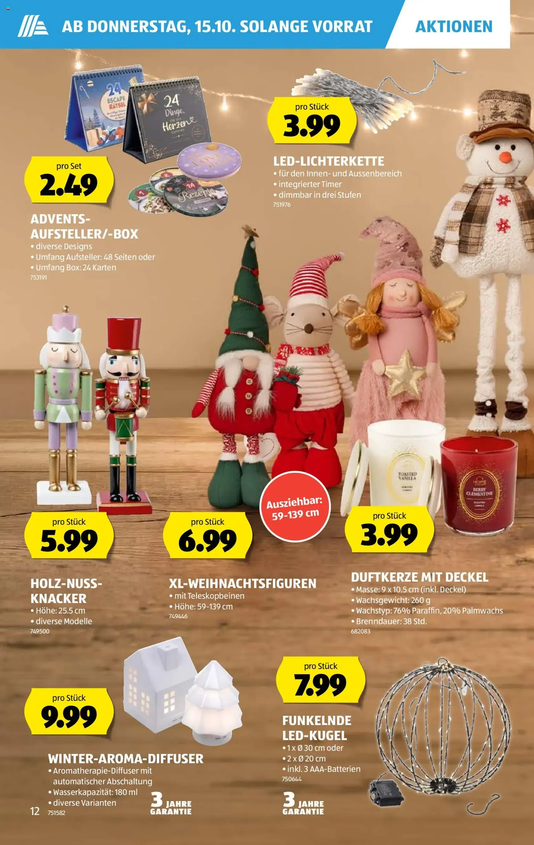Aldi aktionen - Gültiger Prospekt ab 15.10.2026, Seite 12 von insgesamt 38