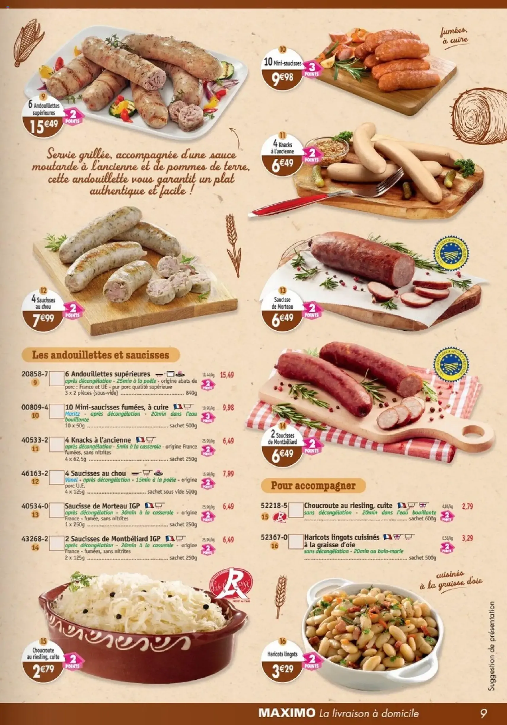 Maximo catalogue - brochure valable à partir du 28/09/2026, page 9 sur 64