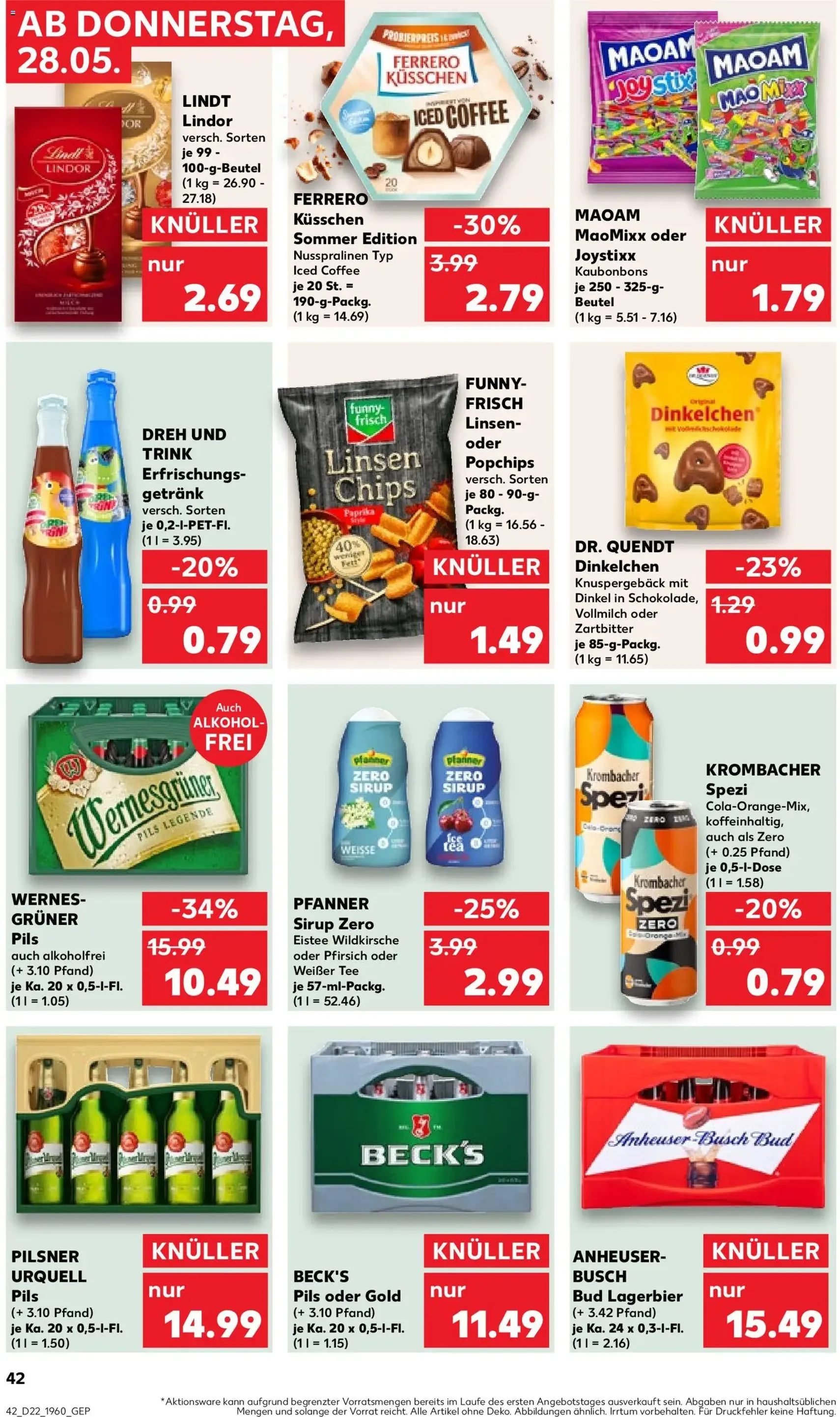 Kaufland Prospekt - Gültiger Prospekt ab 28.05.2026, Seite 42 von insgesamt 64