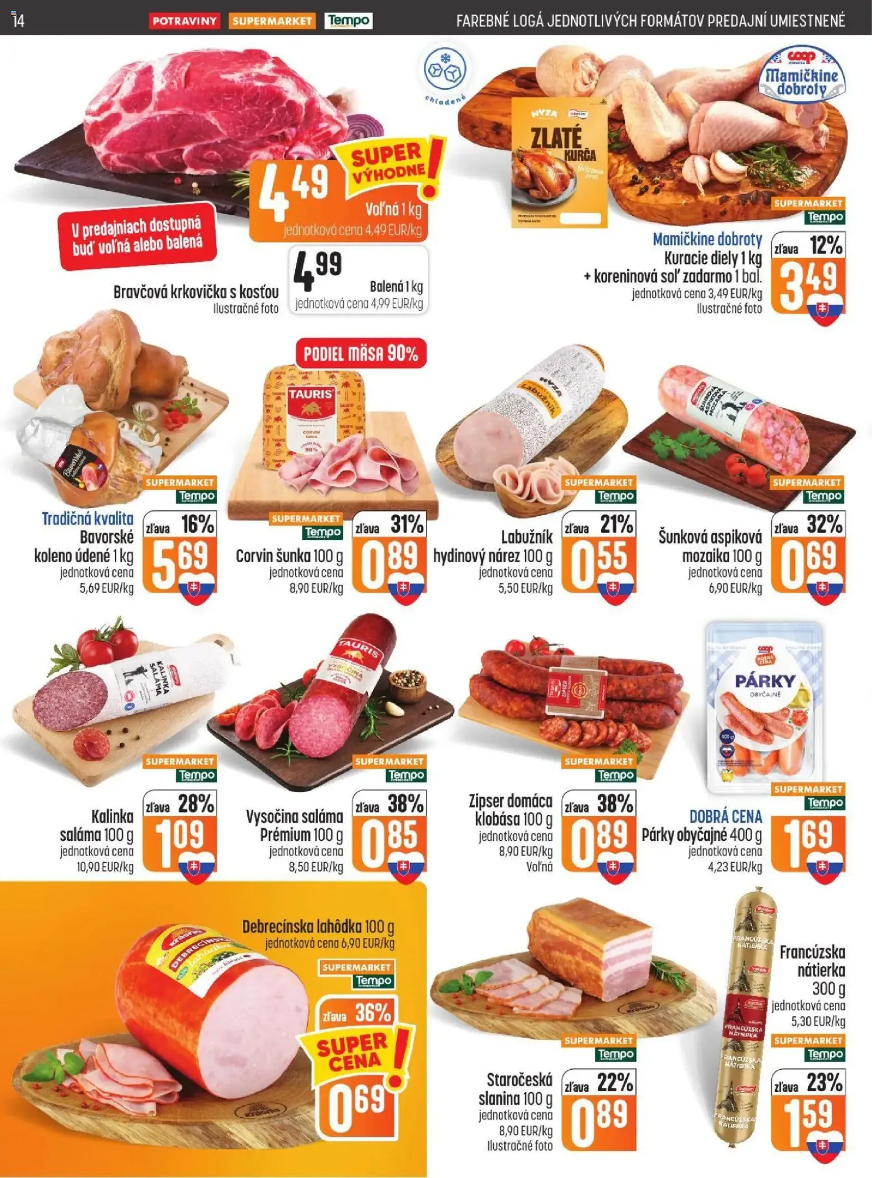 COOP Jednota leták - platný leták od 22.10.2026 strana 14 z 29