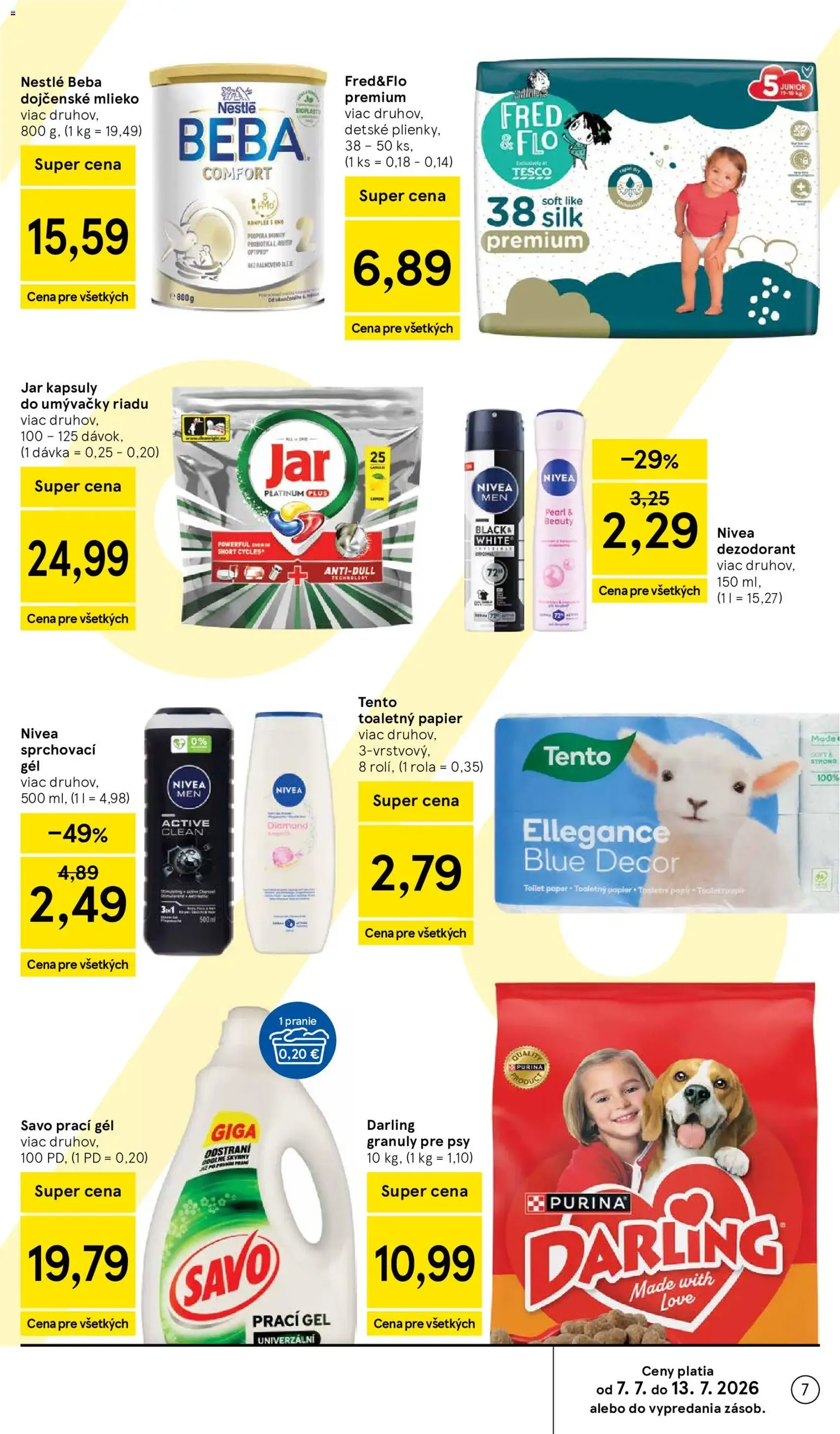 Tesco Hypermarket - leták - platný leták od 08.07.2026 strana 7 z 48