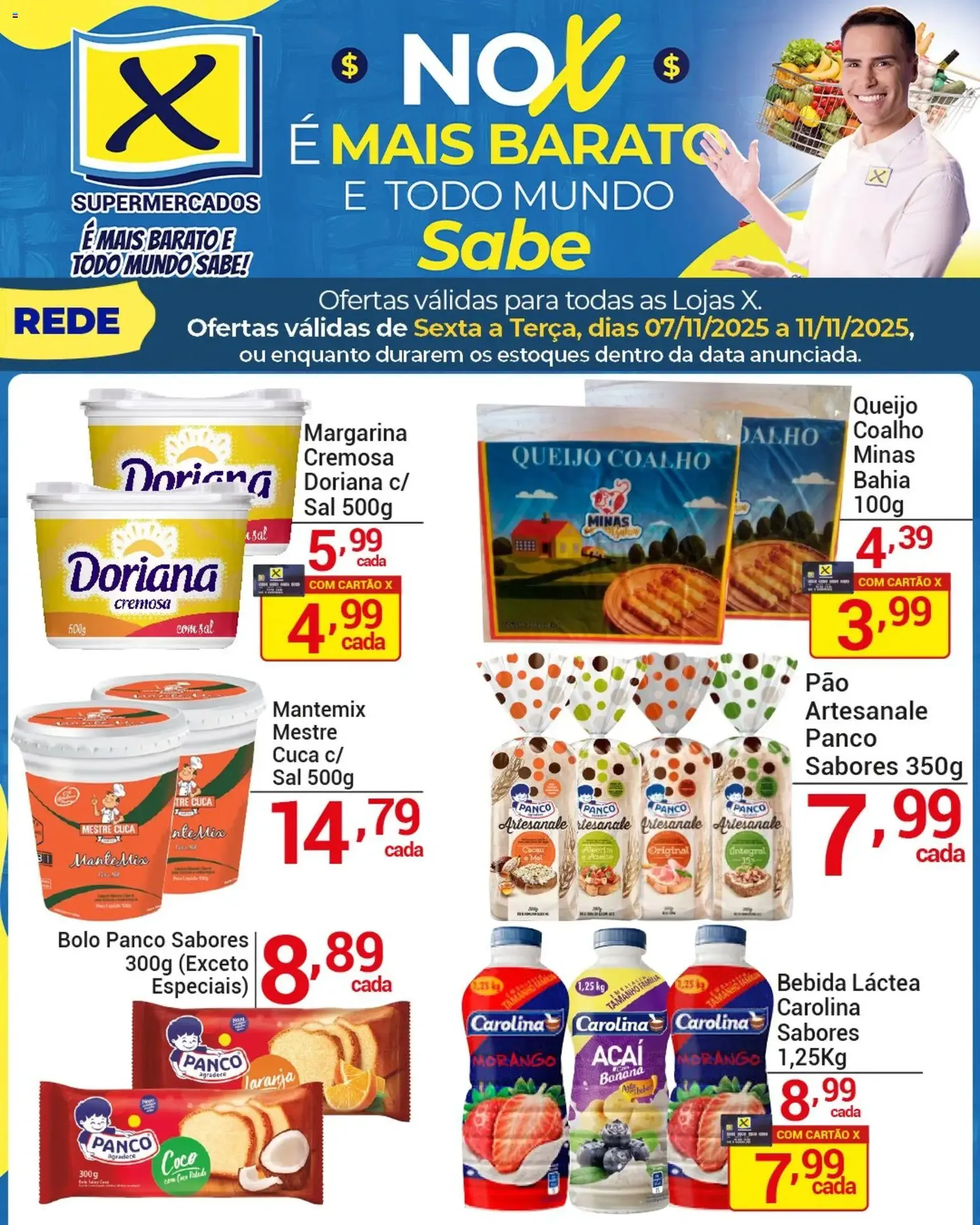 X Supermercados - Ofertas da semana - folheto válido a partir de 07/11/2025 página 2 de 4