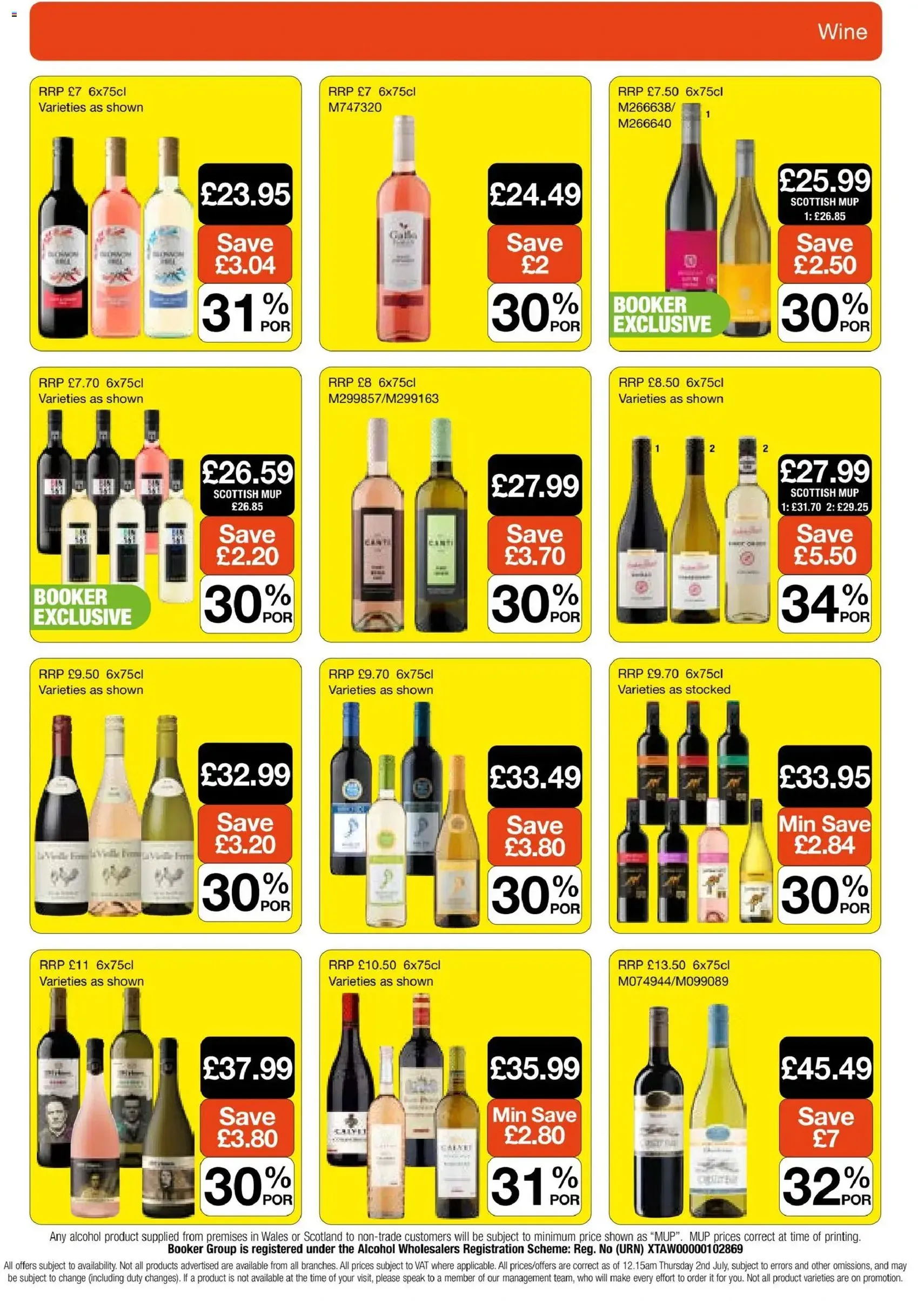 Booker Wholesale - Offers - valid flyer from 22/07/2026, page 15 of 24