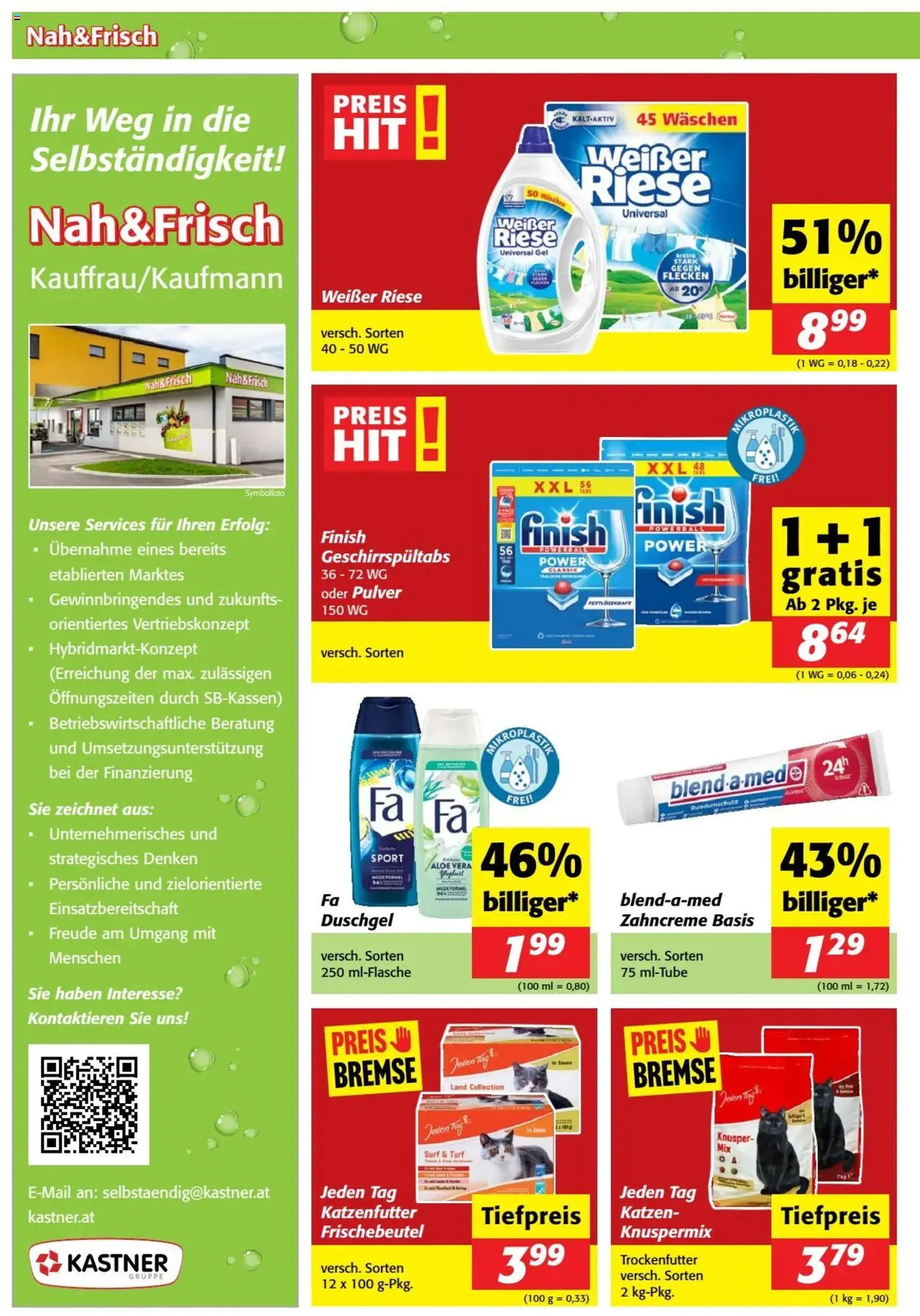 Nah und Frisch Flugblatt - Gültiger Prospekt ab 13.08.2025, Seite 4 von insgesamt 8