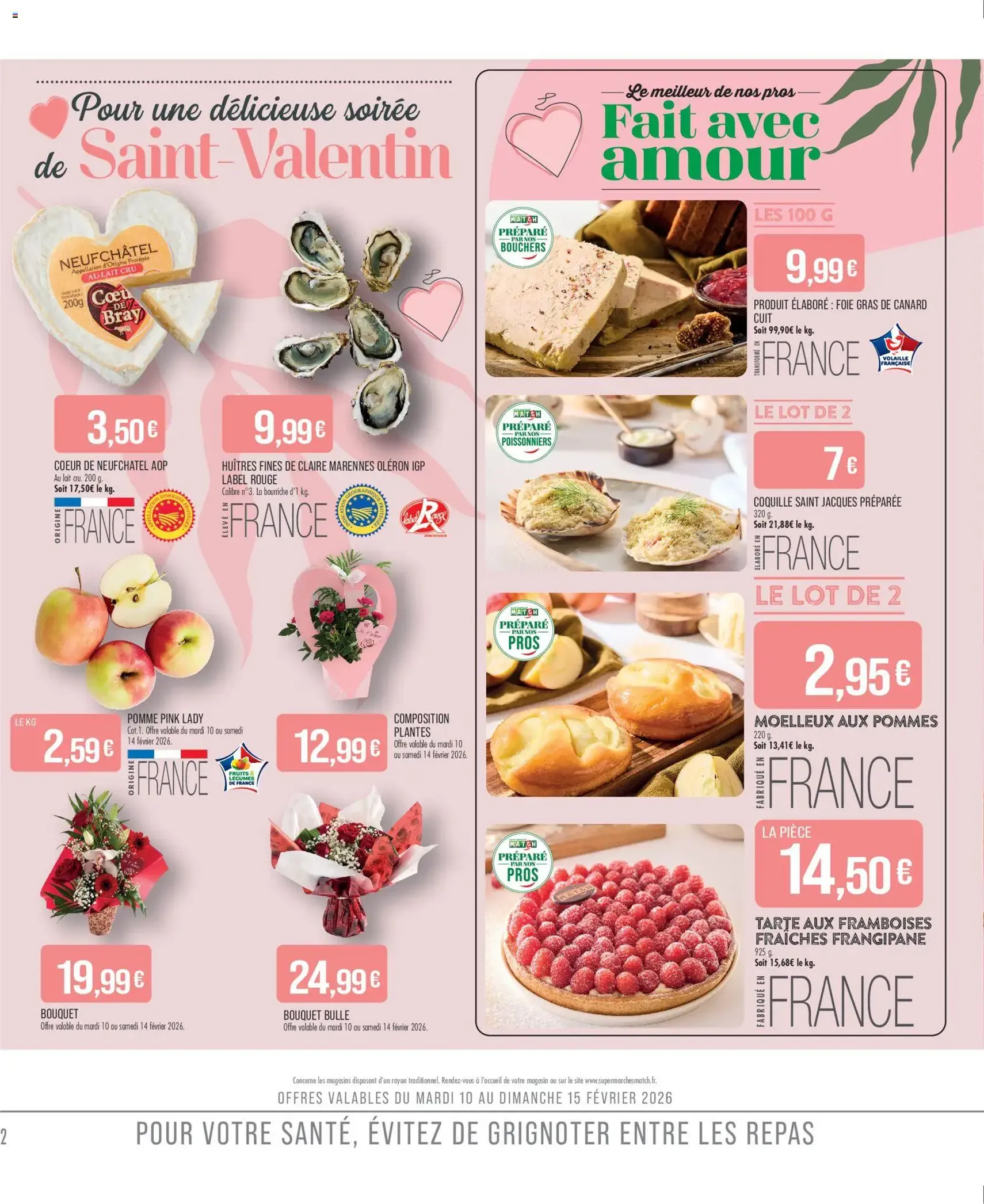 Match Supermarché catalogue - brochure valable à partir du 10/02/2026, page 2 sur 22