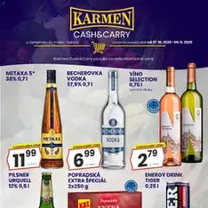 KARMEN CBA leták - náhľad letáku platný od 27.10.2025