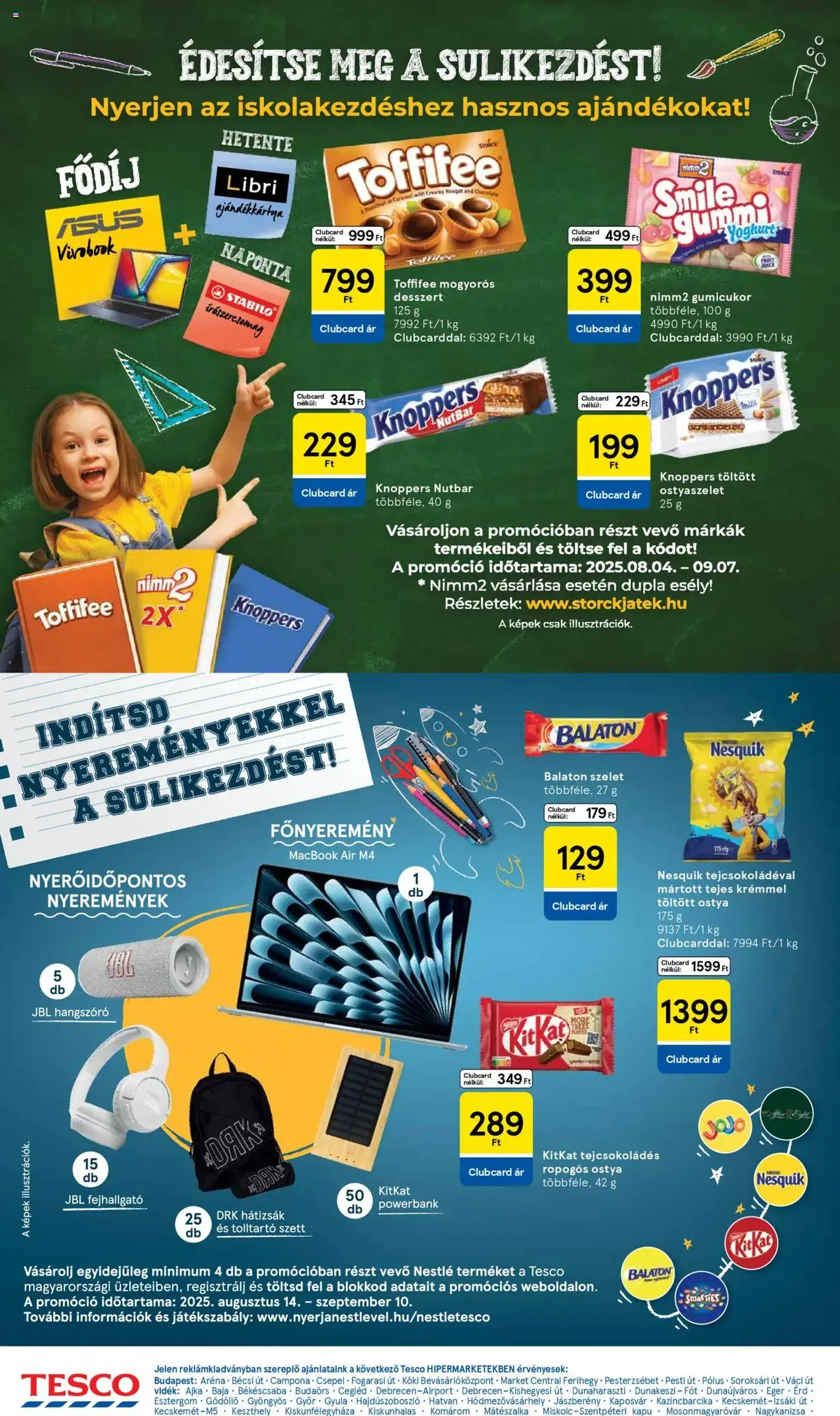Tesco Hipermarket - Akciós újság - 2025.08.21. érvényes szórólap 20 oldal 32 oldalból