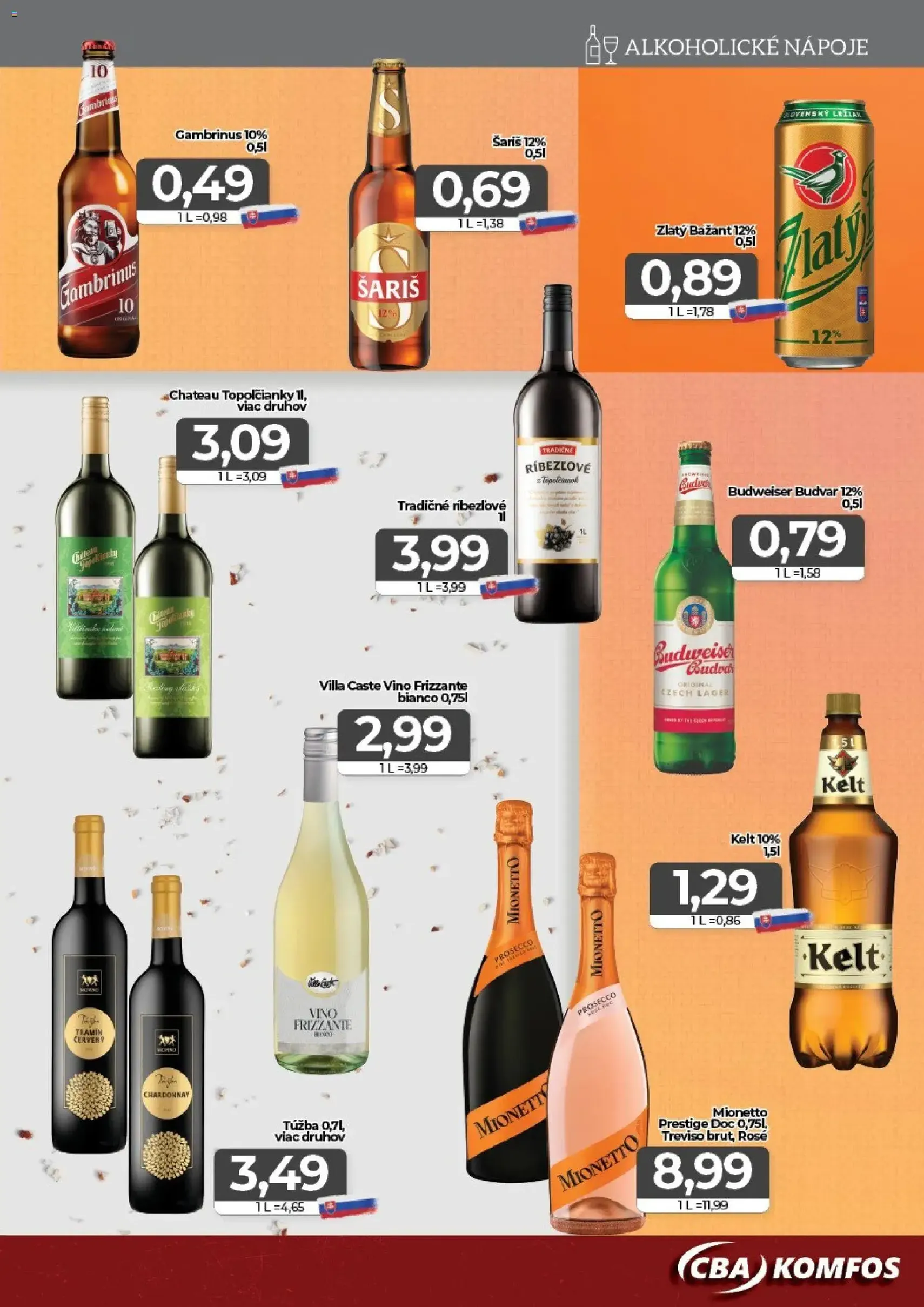 CBA Komfos Leták - platný leták od 22.05.2026 strana 13 z 16