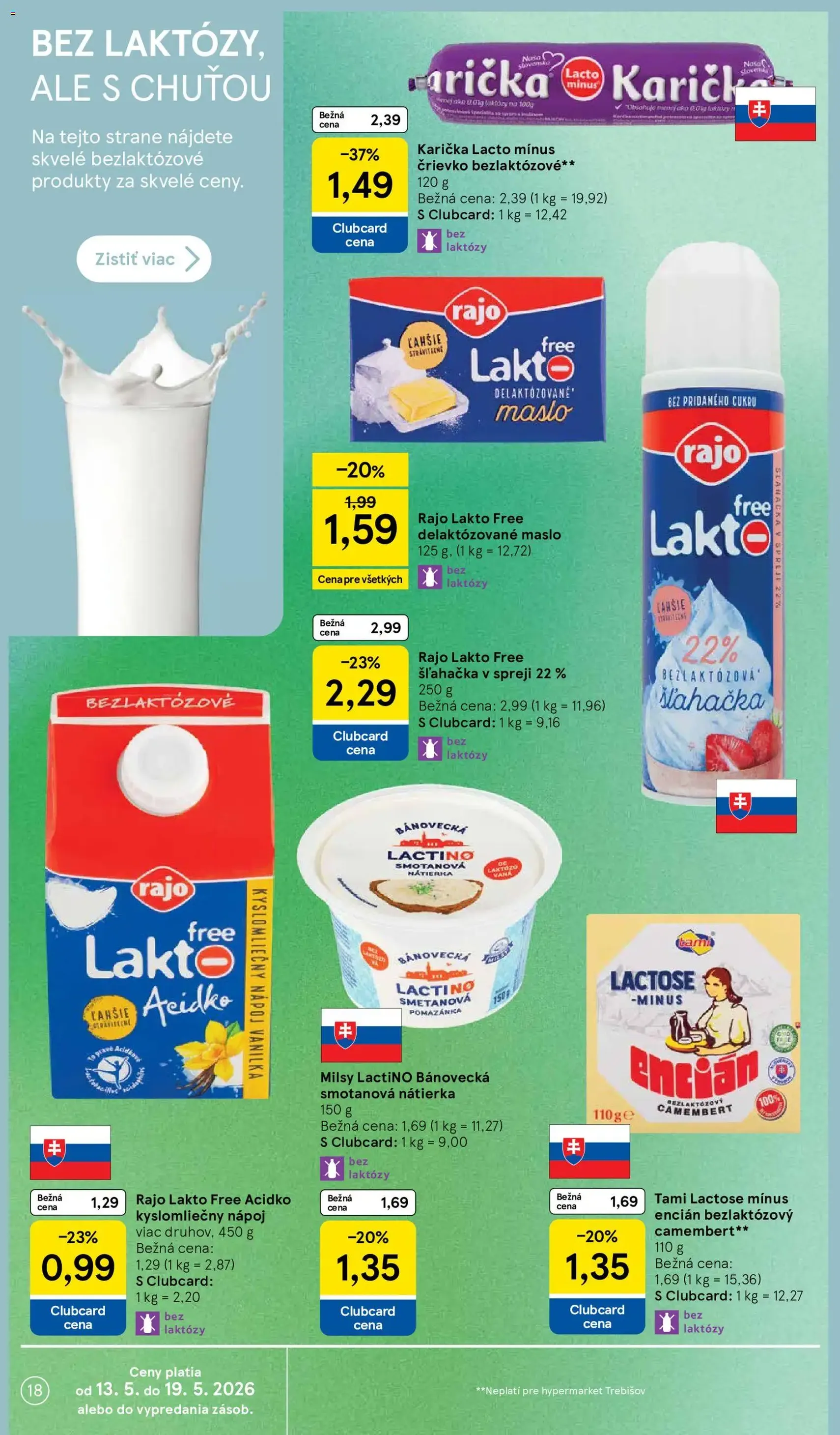 Tesco Hypermarket - leták - platný leták od 13.05.2026 strana 18 z 51