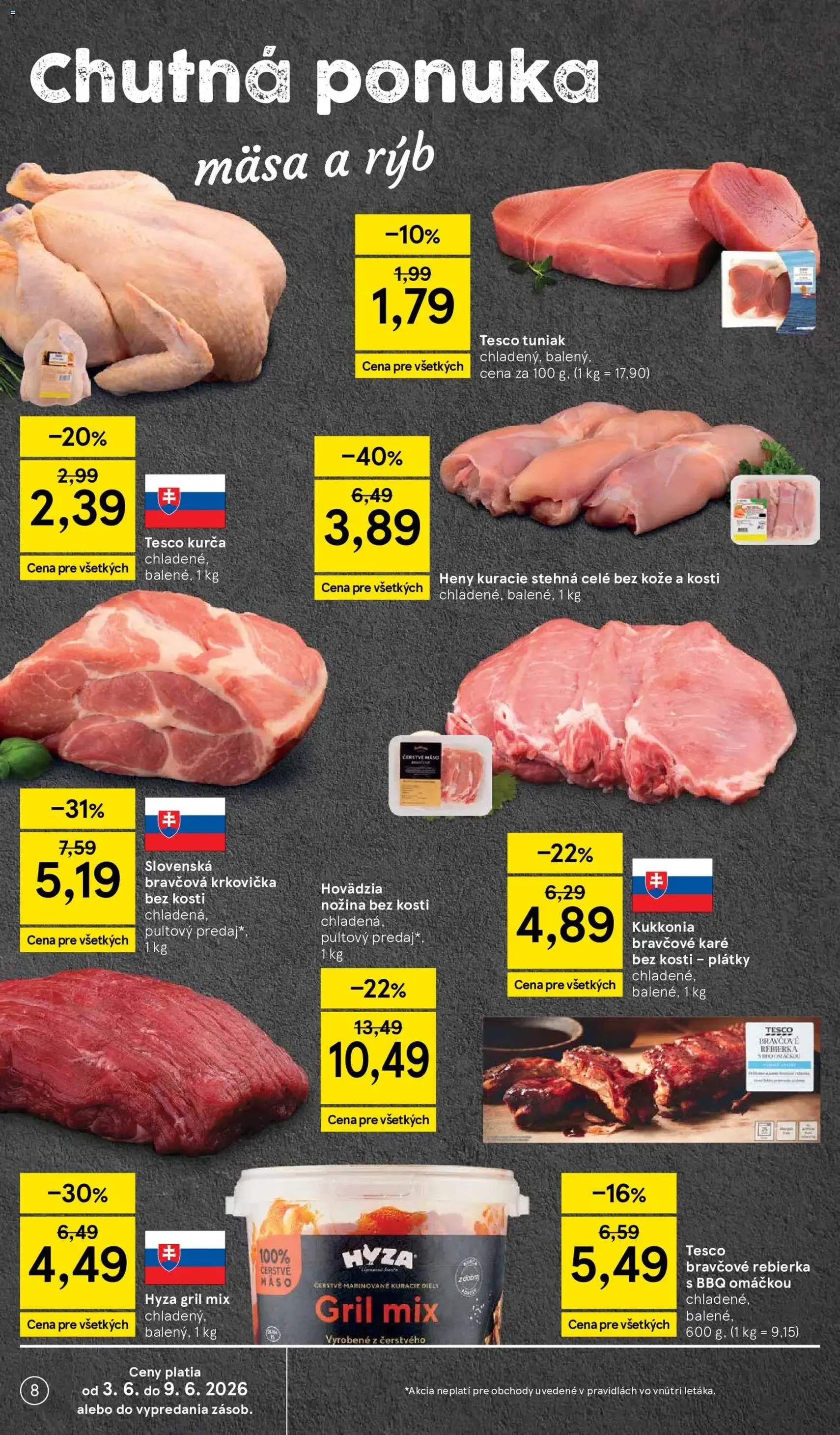 Tesco Hypermarket - leták - platný leták od 03.06.2026 strana 8 z 52