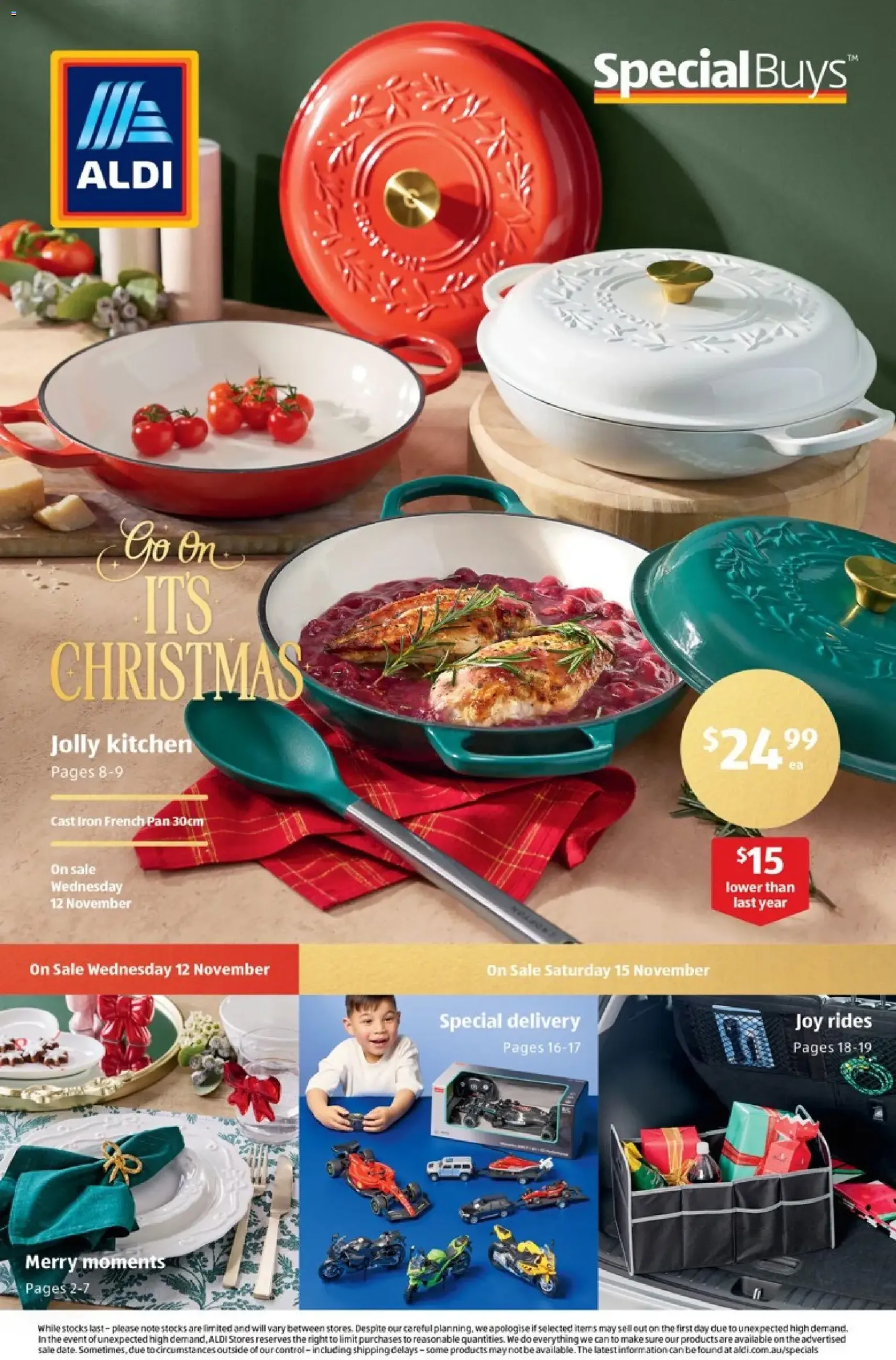 Catalogue Aldi - valid flyer from 12/11/2025, page 1 of 32