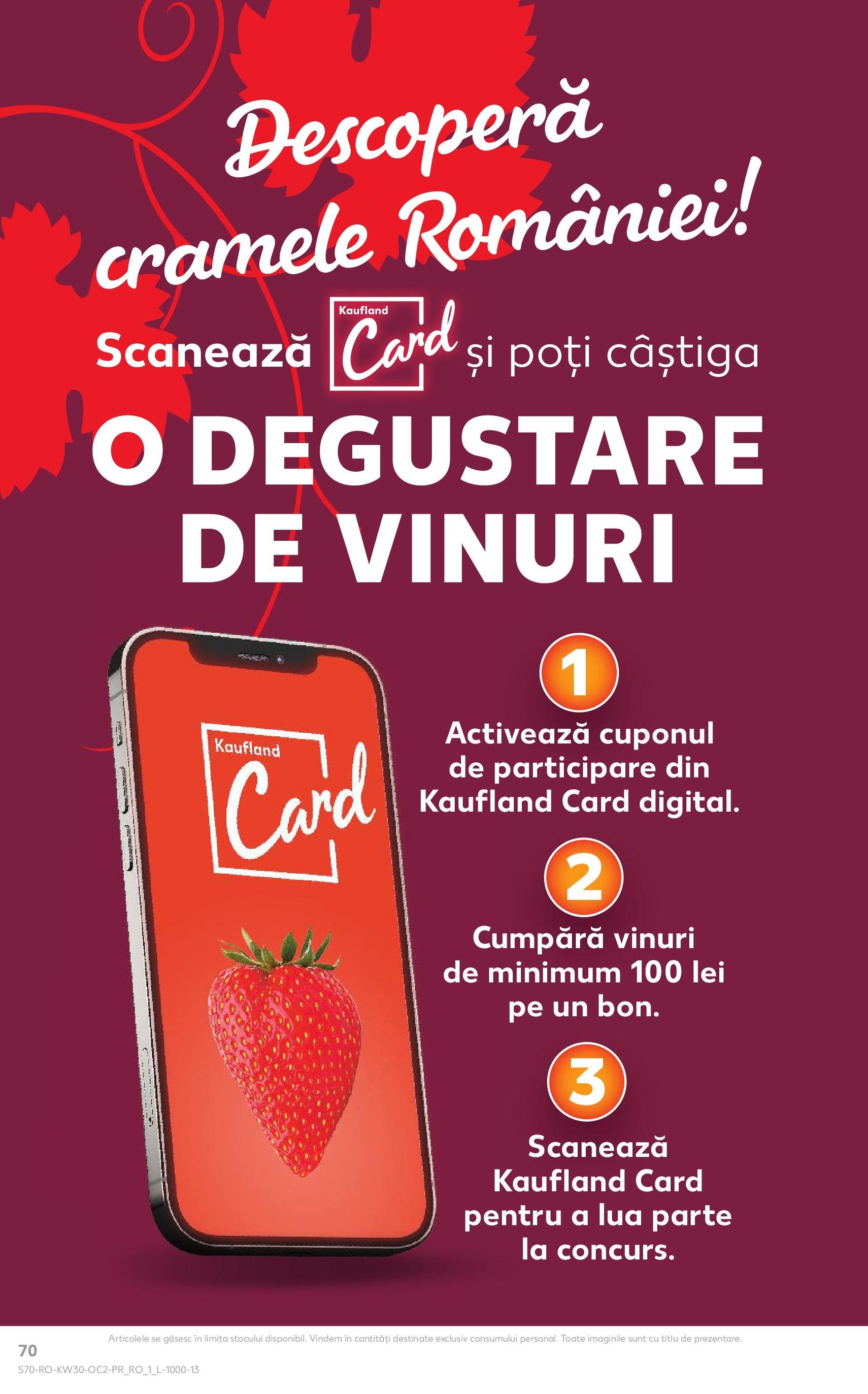 Catalog Kaufland - Bucureşti - cataloage valabile începând cu 23.07.2025 pagina 70 din 72 Catalog Kaufland - Bucureşti - cataloage valabile începând cu 23.07.2025 pagina 70 din 72