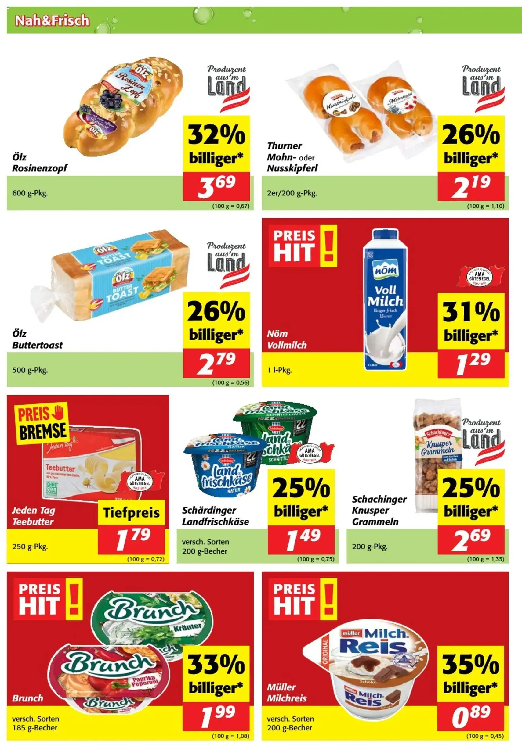 Nah und Frisch Flugblatt - Gültiger Prospekt ab 25.03.2026, Seite 3 von insgesamt 8