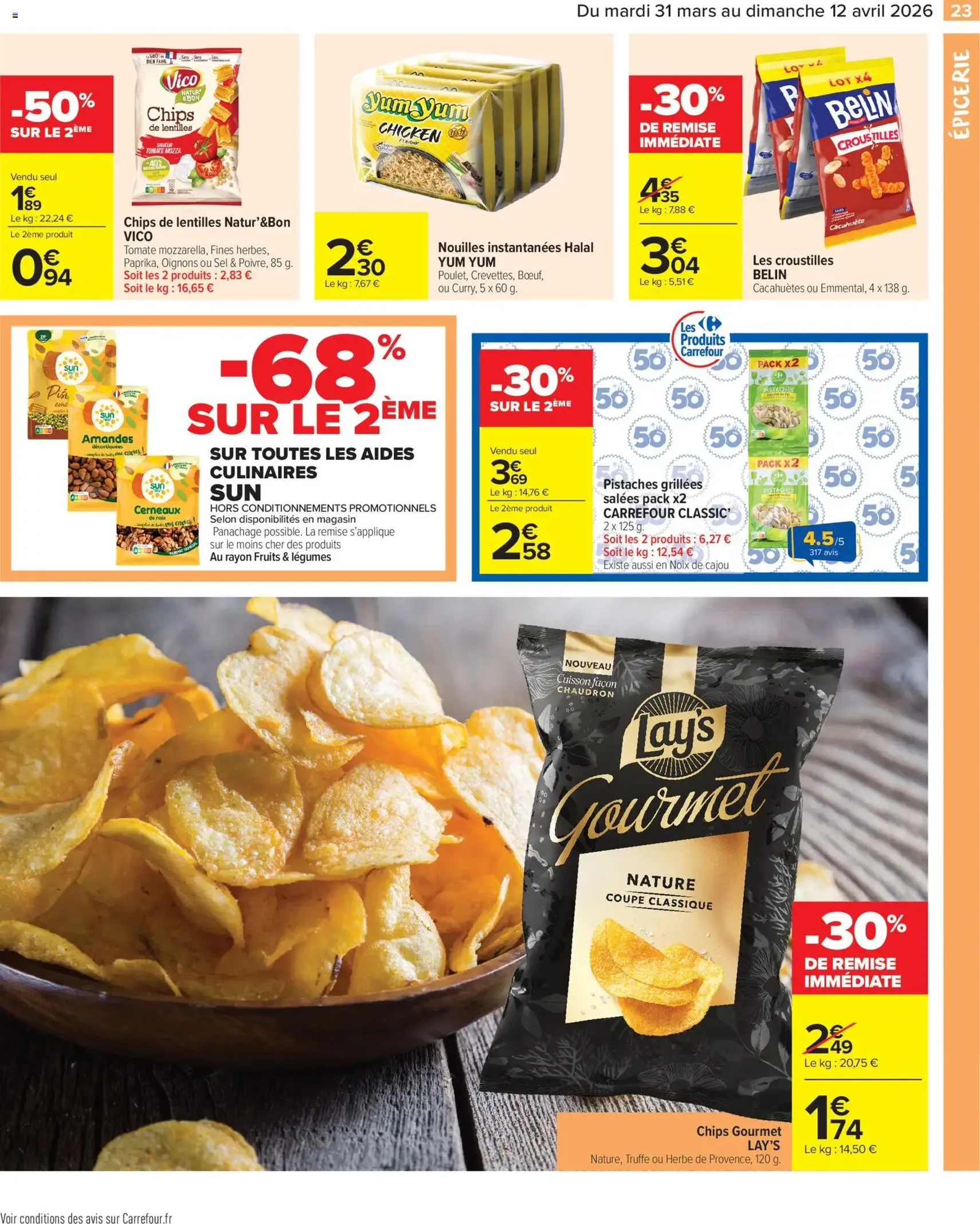 Carrefour Market catalogue semaine 14 - brochure valable à partir du 31/03/2026, page 25 sur 38