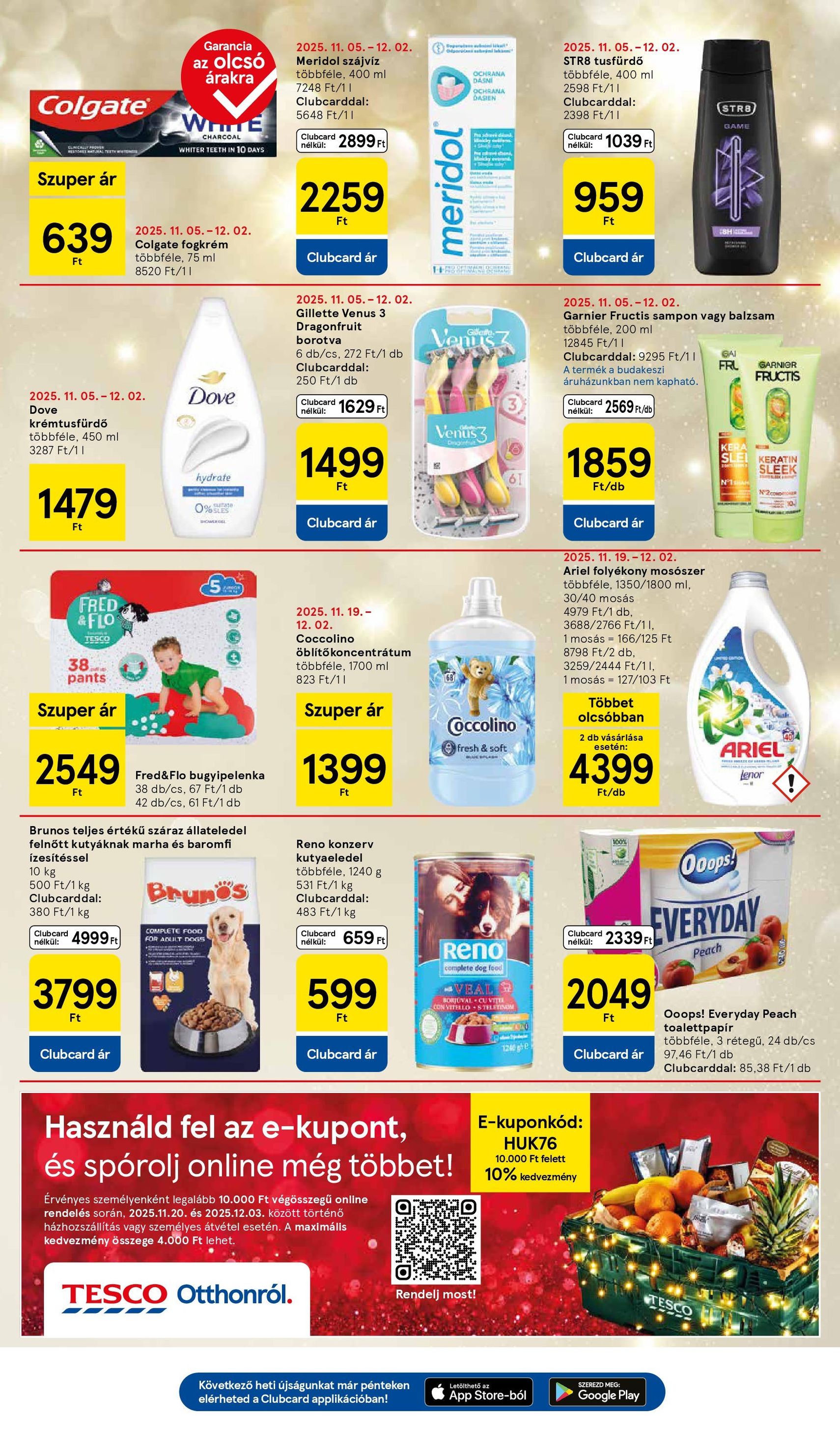 Tesco Hipermarket - Black Friday - 2025.11.27. érvényes szórólap 7 oldal 38 oldalból