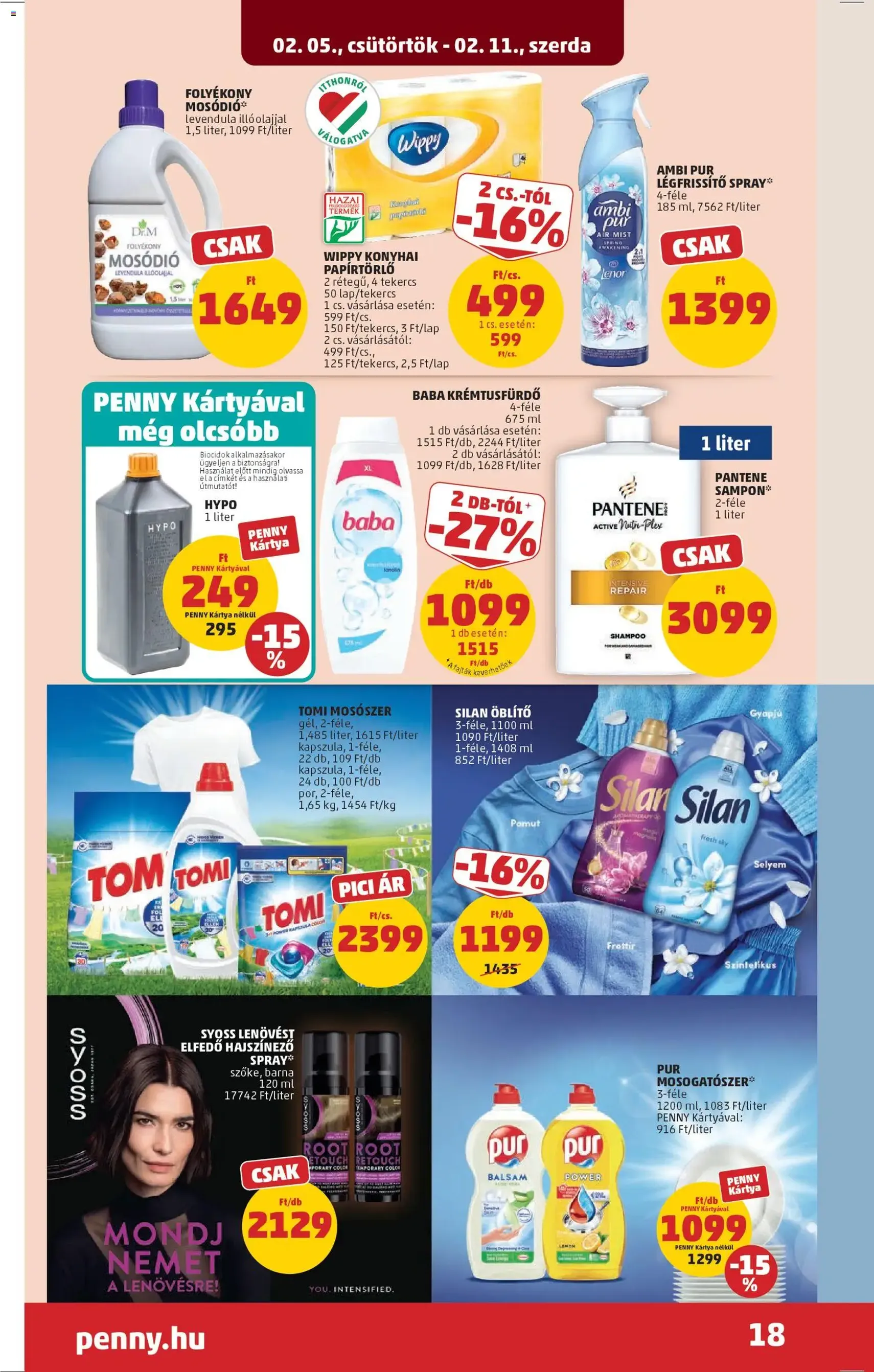 PENNY Akciós újság - 2026.02.05. érvényes szórólap 20 oldal 39 oldalból