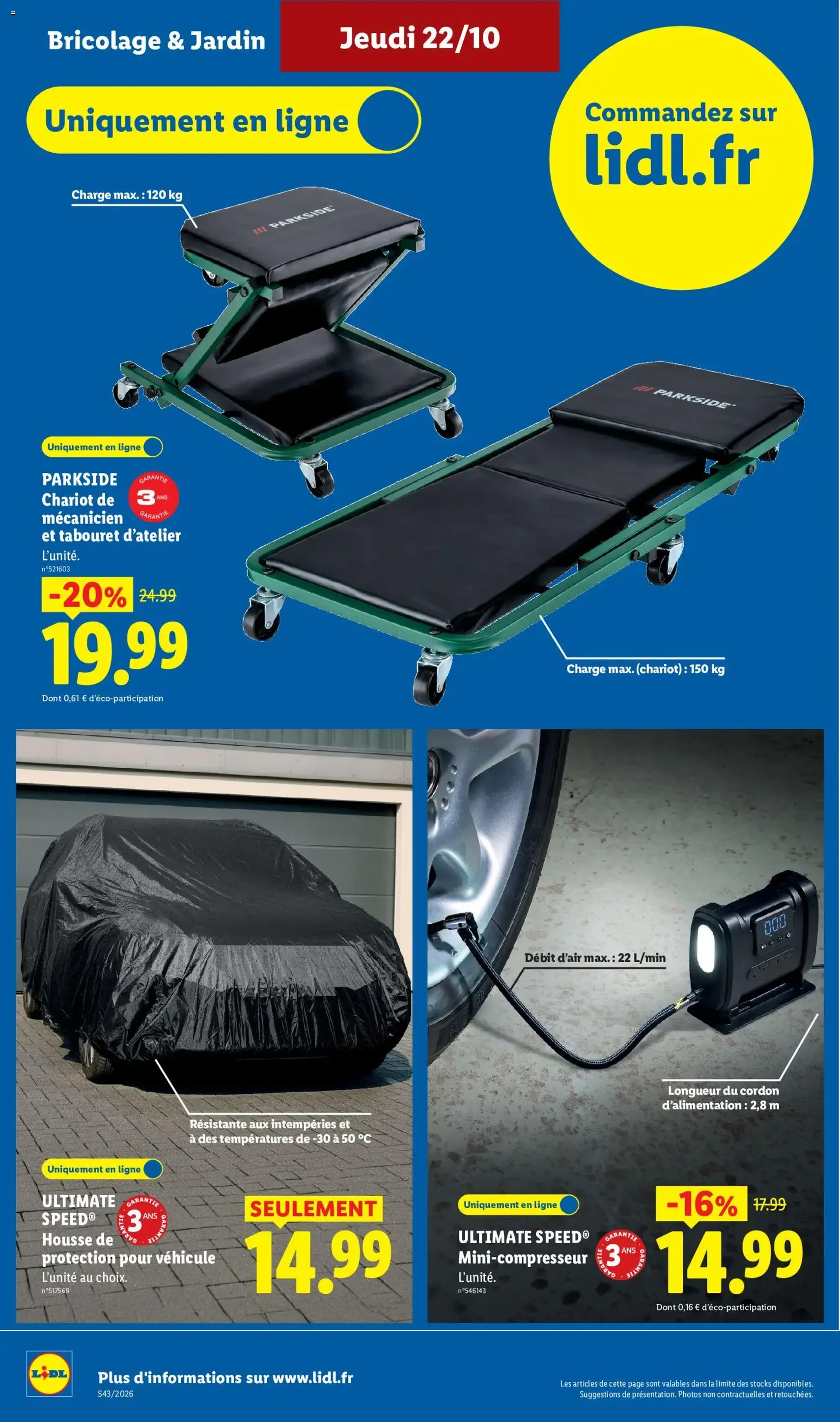 LIDL catalogue - brochure valable à partir du 22/10/2026, page 6 sur 66