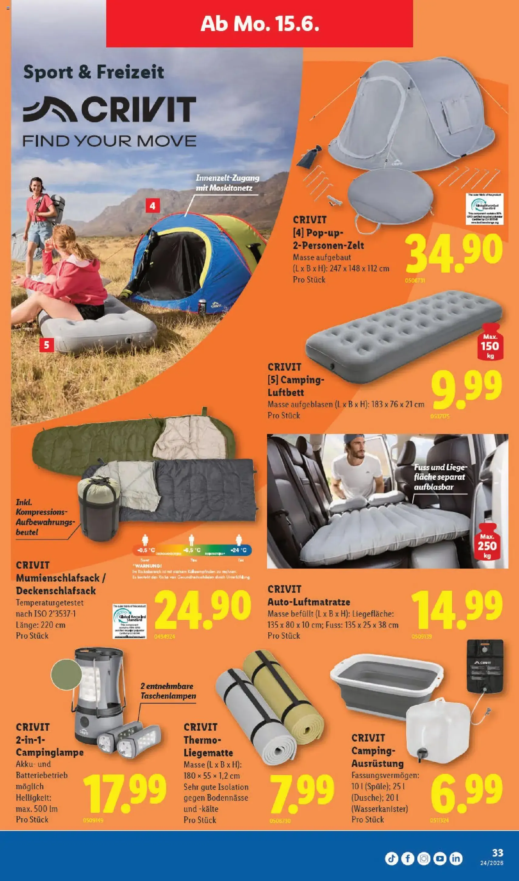 Lidl aktionen - Gültiger Prospekt ab 11.06.2026, Seite 37 von insgesamt 40