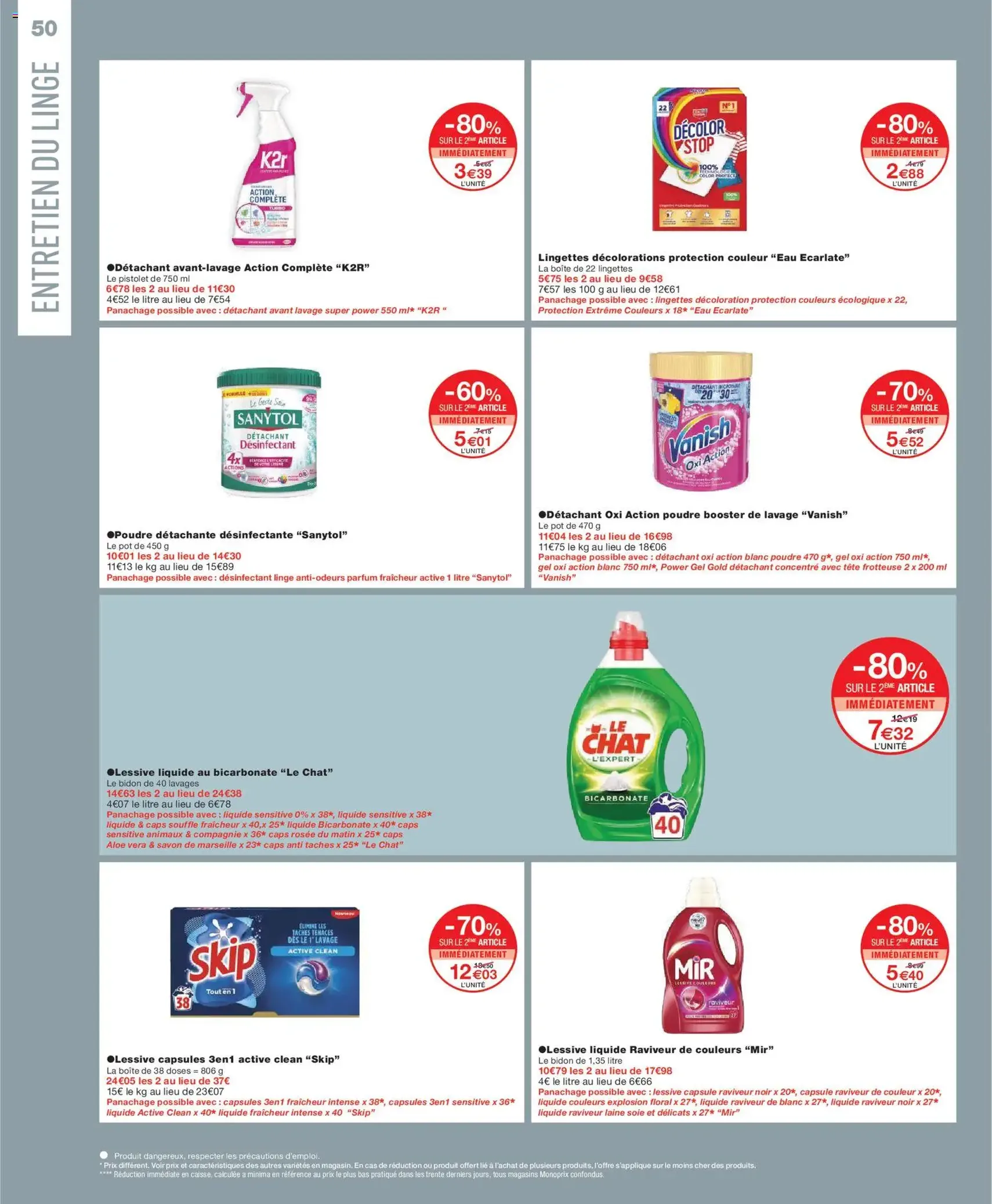 Monoprix catalogue - brochure valable à partir du 01/01/2026, page 50 sur 69