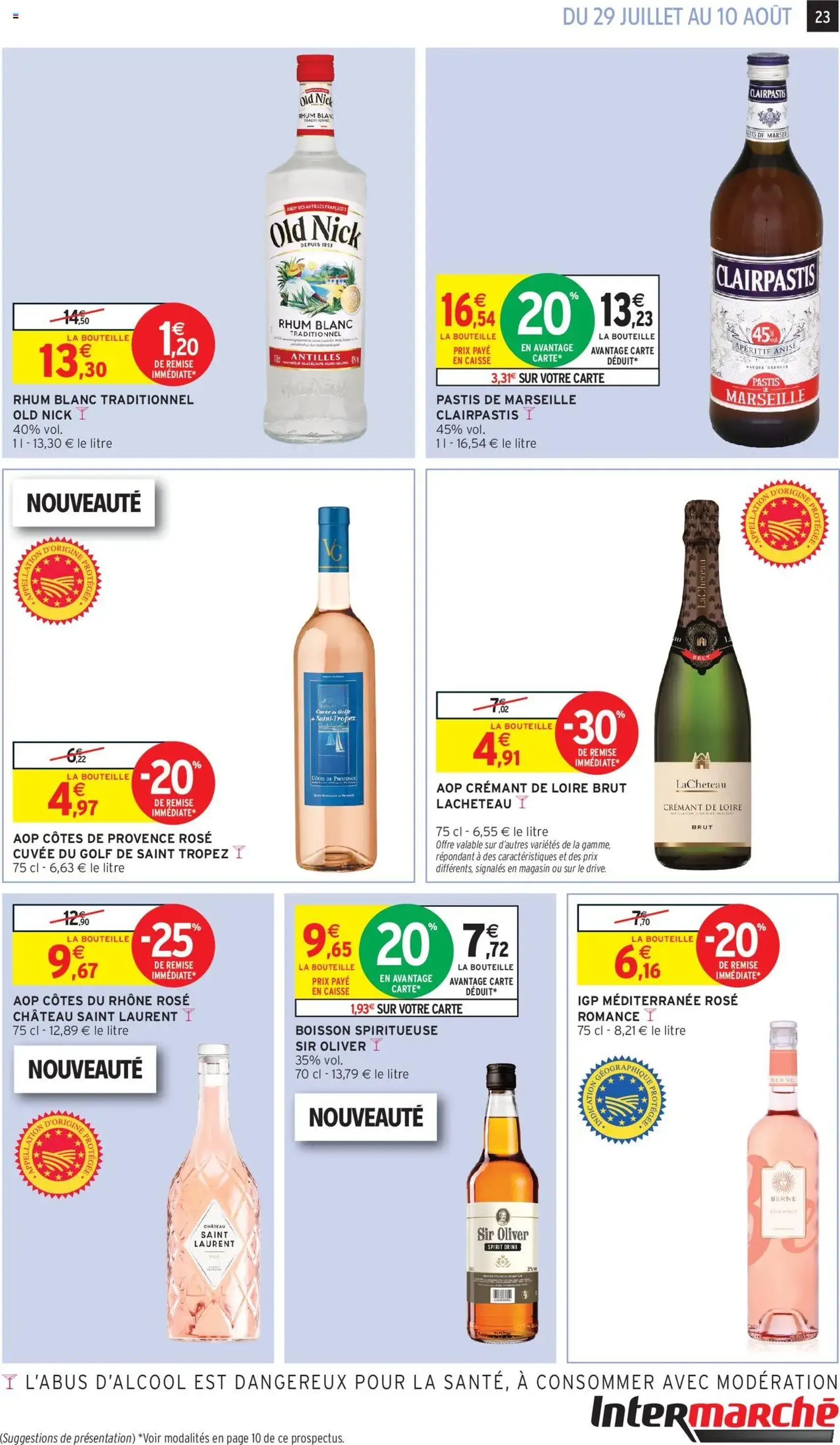 Intermarché catalogue semaine 30 - brochure valable à partir du 29/07/2025, page 23 sur 32 Intermarché catalogue semaine 30 - brochure valable à partir du 29/07/2025, page 23 sur 32