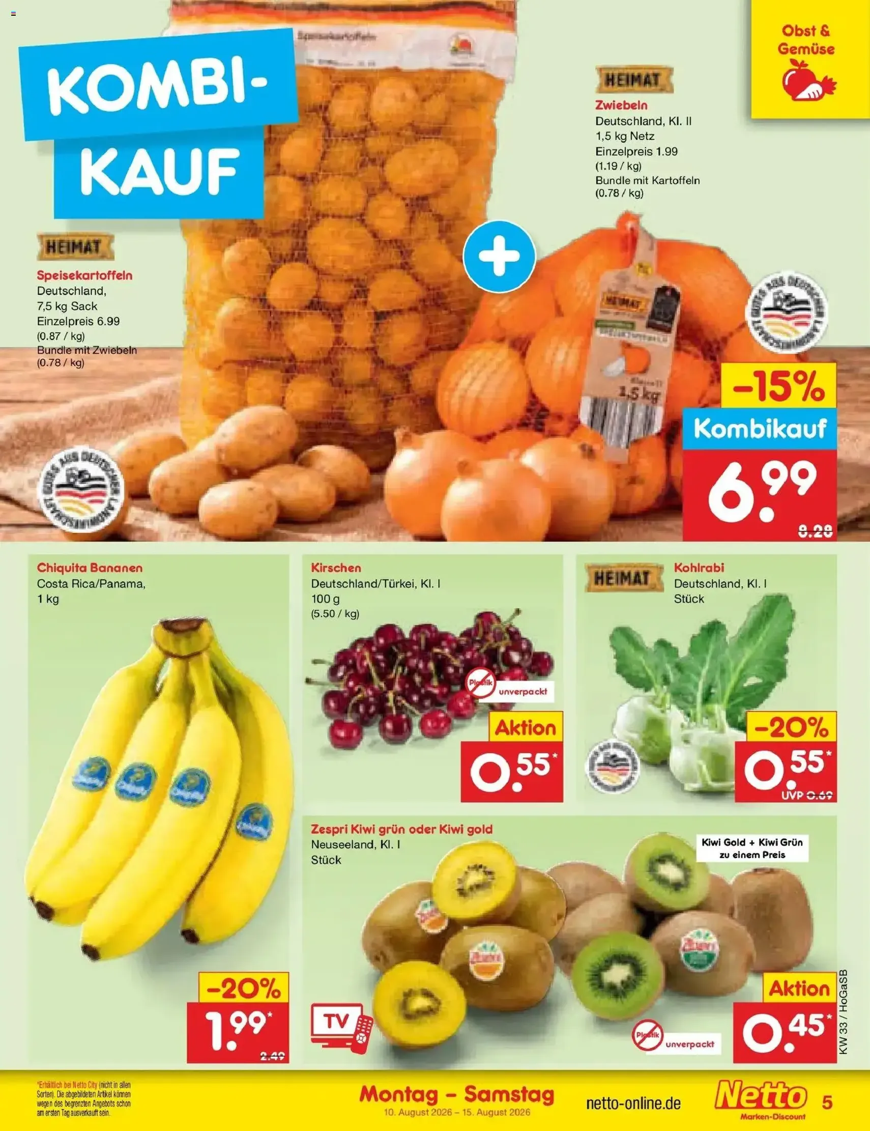 Netto Marken-Discount Prospekt - Gültiger Prospekt ab 10.08.2026, Seite 5 von insgesamt 63