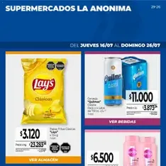 Vista previa del folleto La Anonima catálogo válido desde 16/07/2026