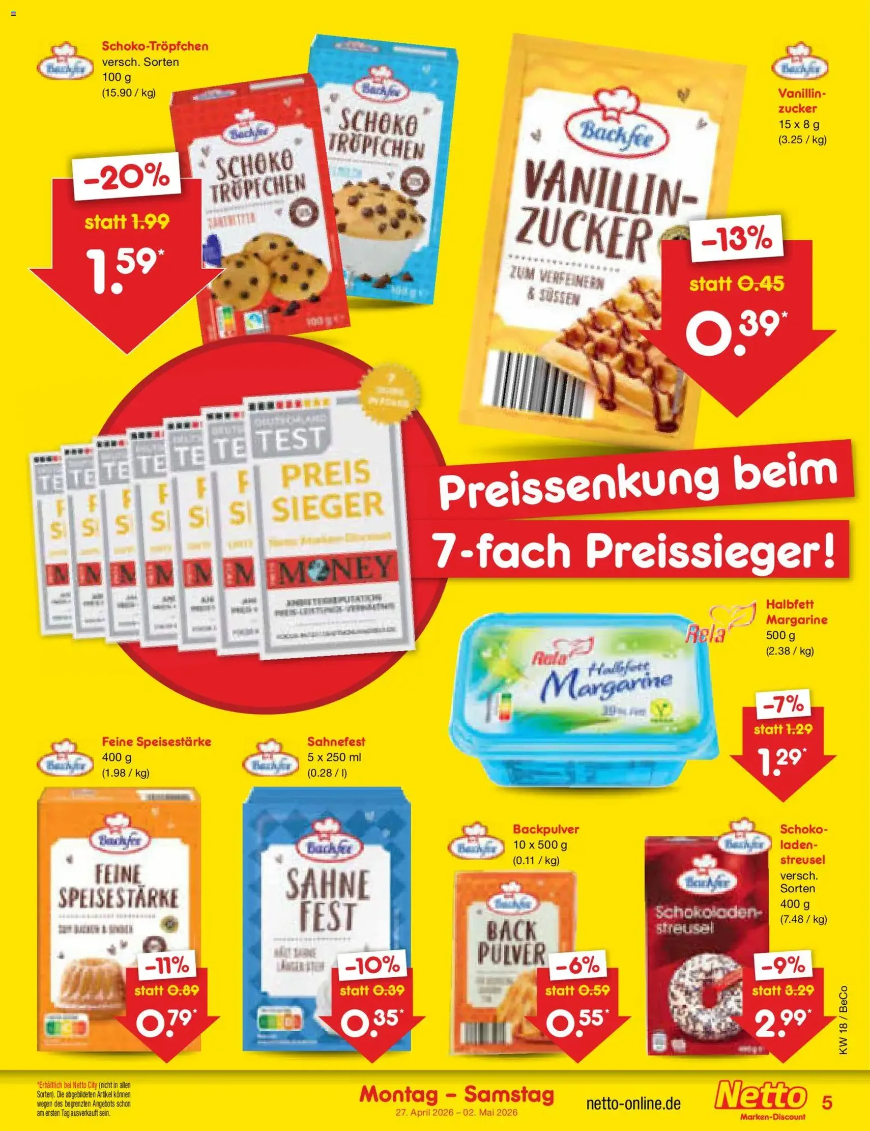 Netto Marken-Discount Prospekt - Gültiger Prospekt ab 27.04.2026, Seite 7 von insgesamt 62