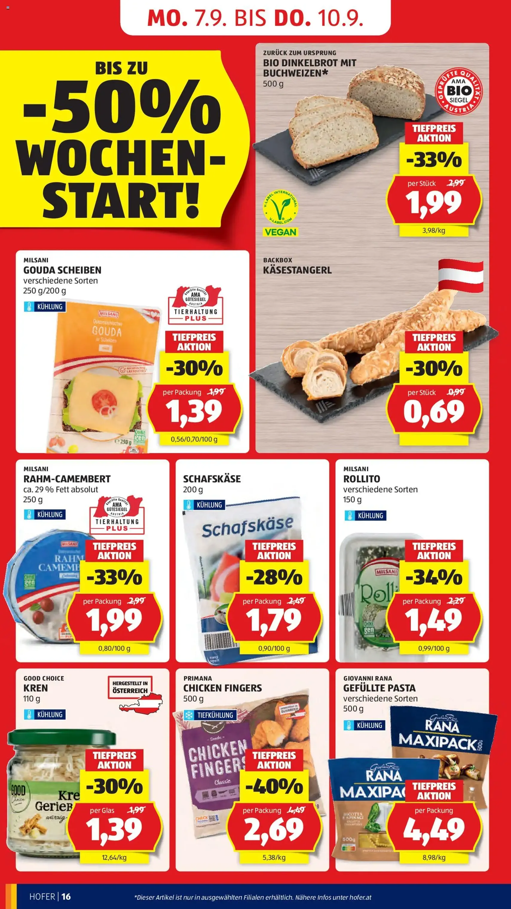 Hofer Flugblatt - Gültiger Prospekt ab 04.09.2026, Seite 22 von insgesamt 44
