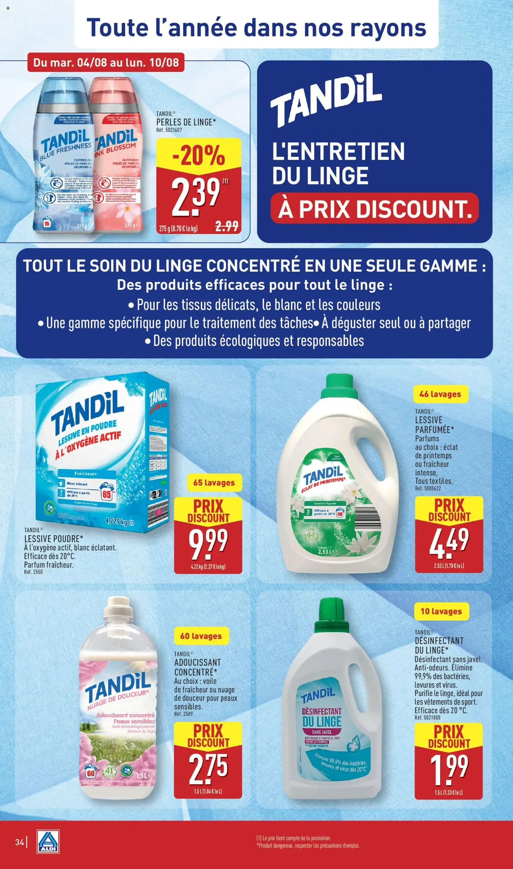 Aldi catalogue - brochure valable à partir du 04/08/2026, page 36 sur 55