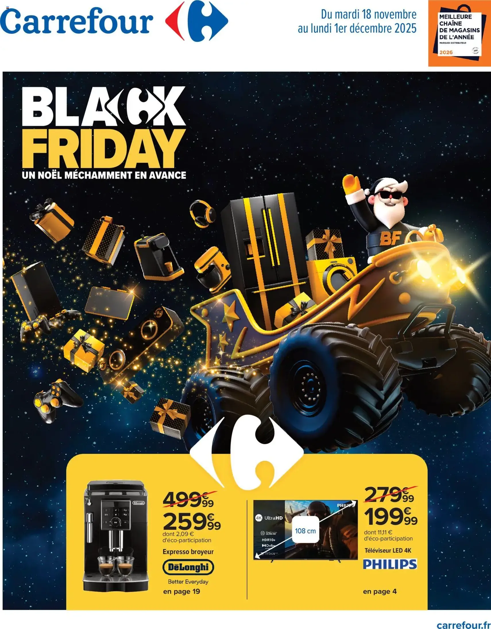 Carrefour Black Friday - brochure valable à partir du 18/11/2025, page 1 sur 44