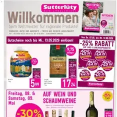 Sutterlüty Flugblatt - Prospekt Vorschau gültig ab 07.05.2026