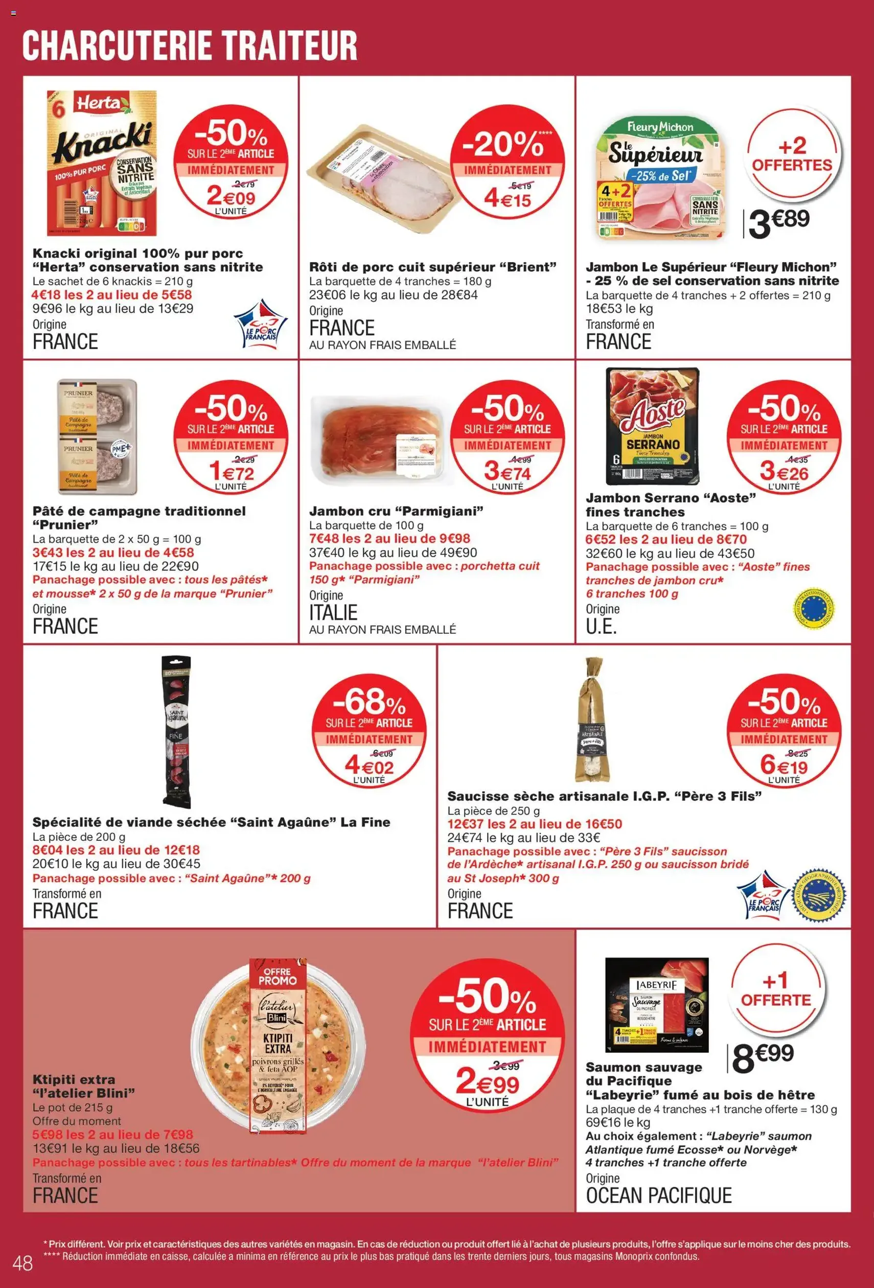 Monoprix catalogue - brochure valable à partir du 22/09/2026, page 48 sur 64