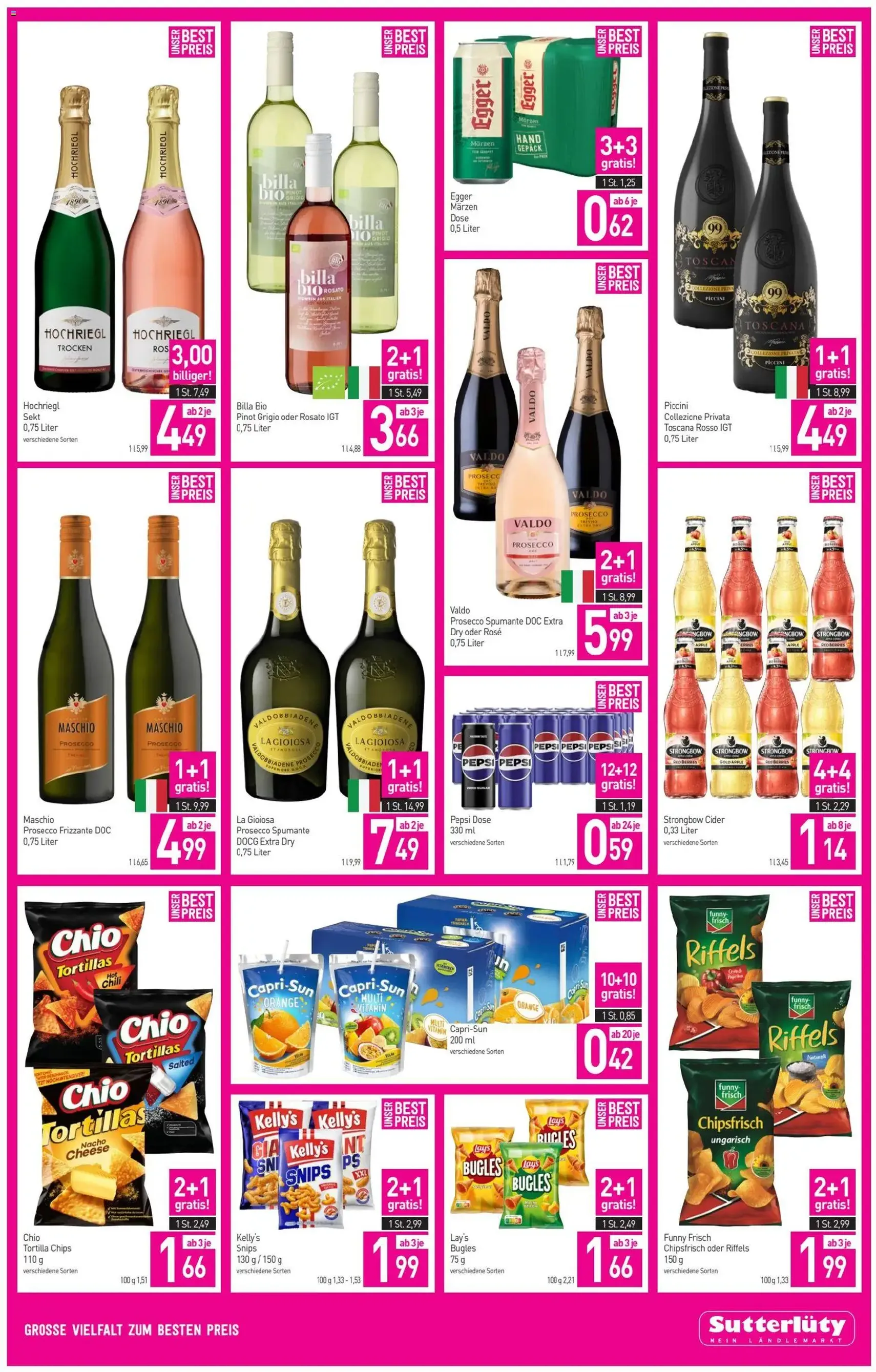 Sutterlüty Flugblatt - Gültiger Prospekt ab 16.04.2026, Seite 3 von insgesamt 12