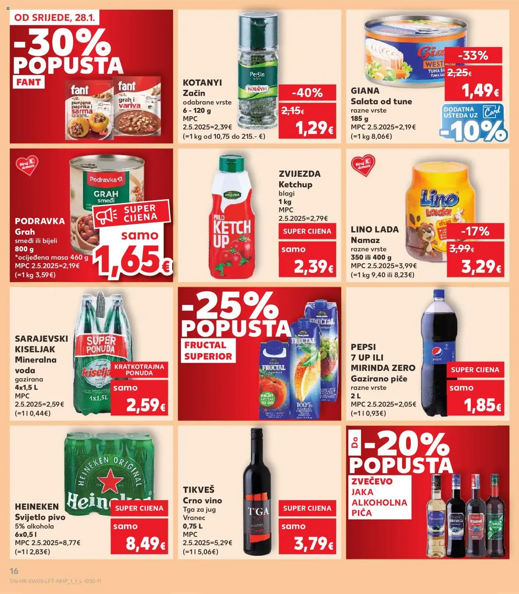 Kaufland HR Akciós újság - 2026.01.28. érvényes szórólap 16 oldal 32 oldalból