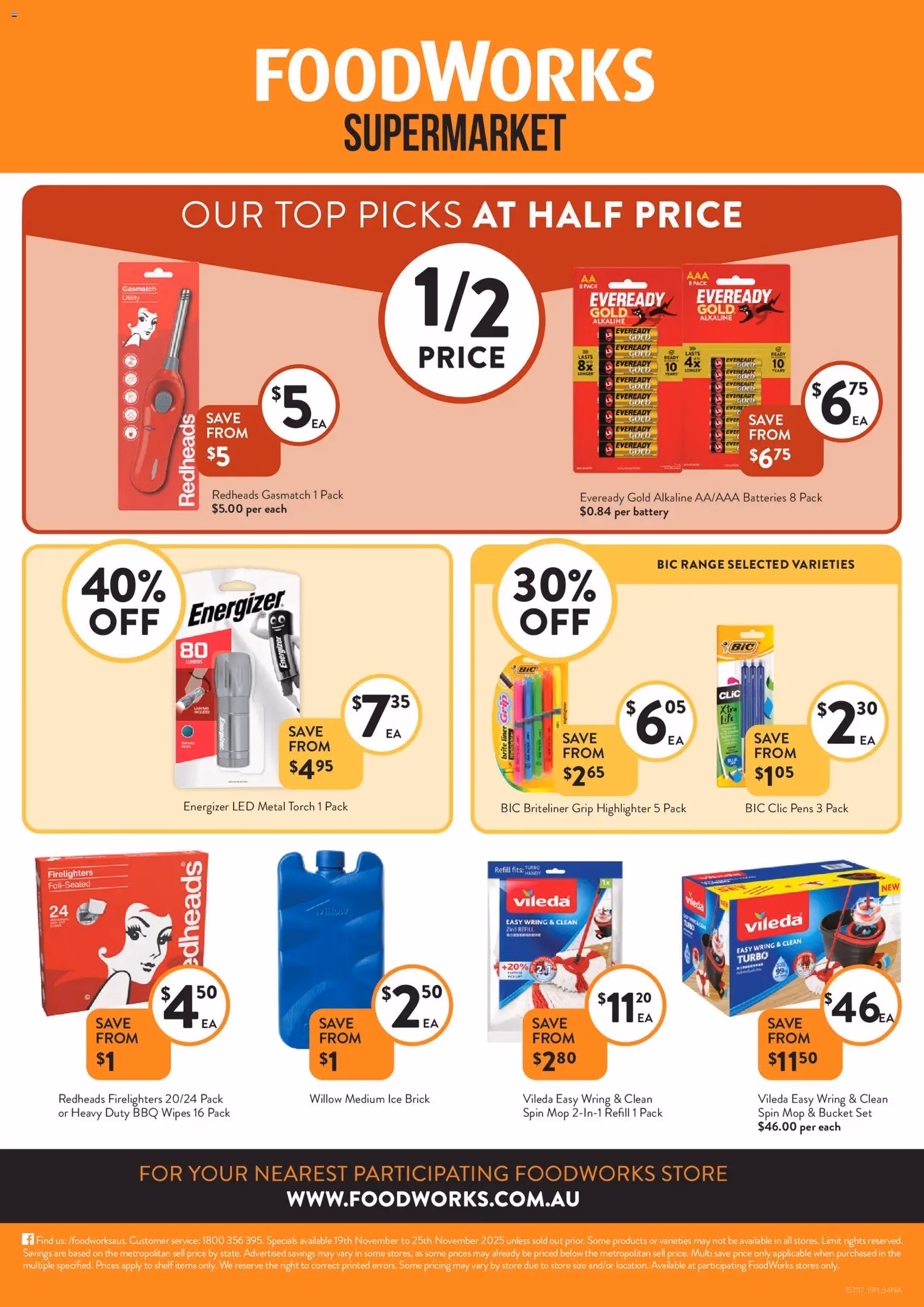 Foodworks Catalogue NSW - valid flyer from 19/11/2025, page 34 of 34