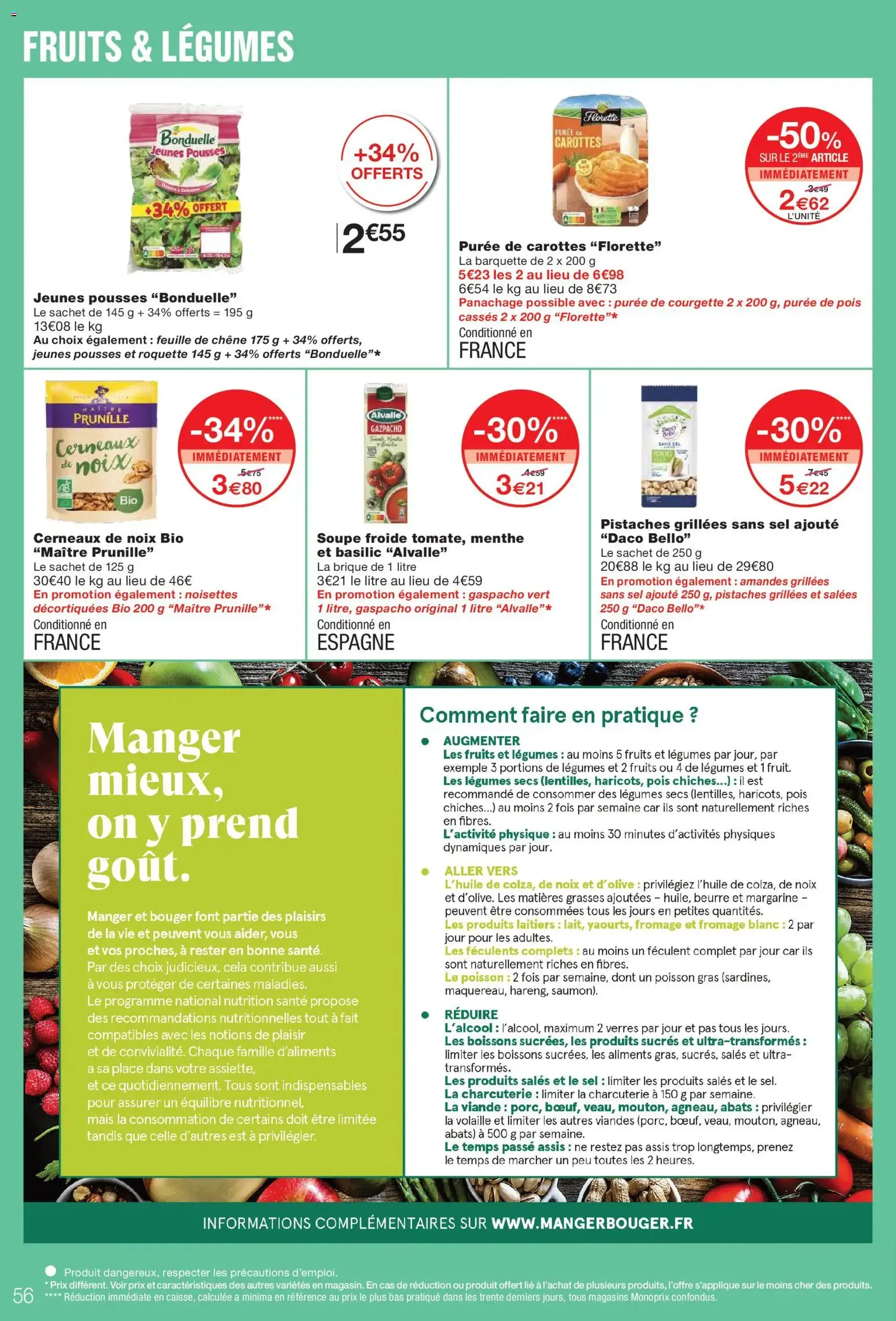 Monoprix catalogue - brochure valable à partir du 24/03/2026, page 56 sur 66