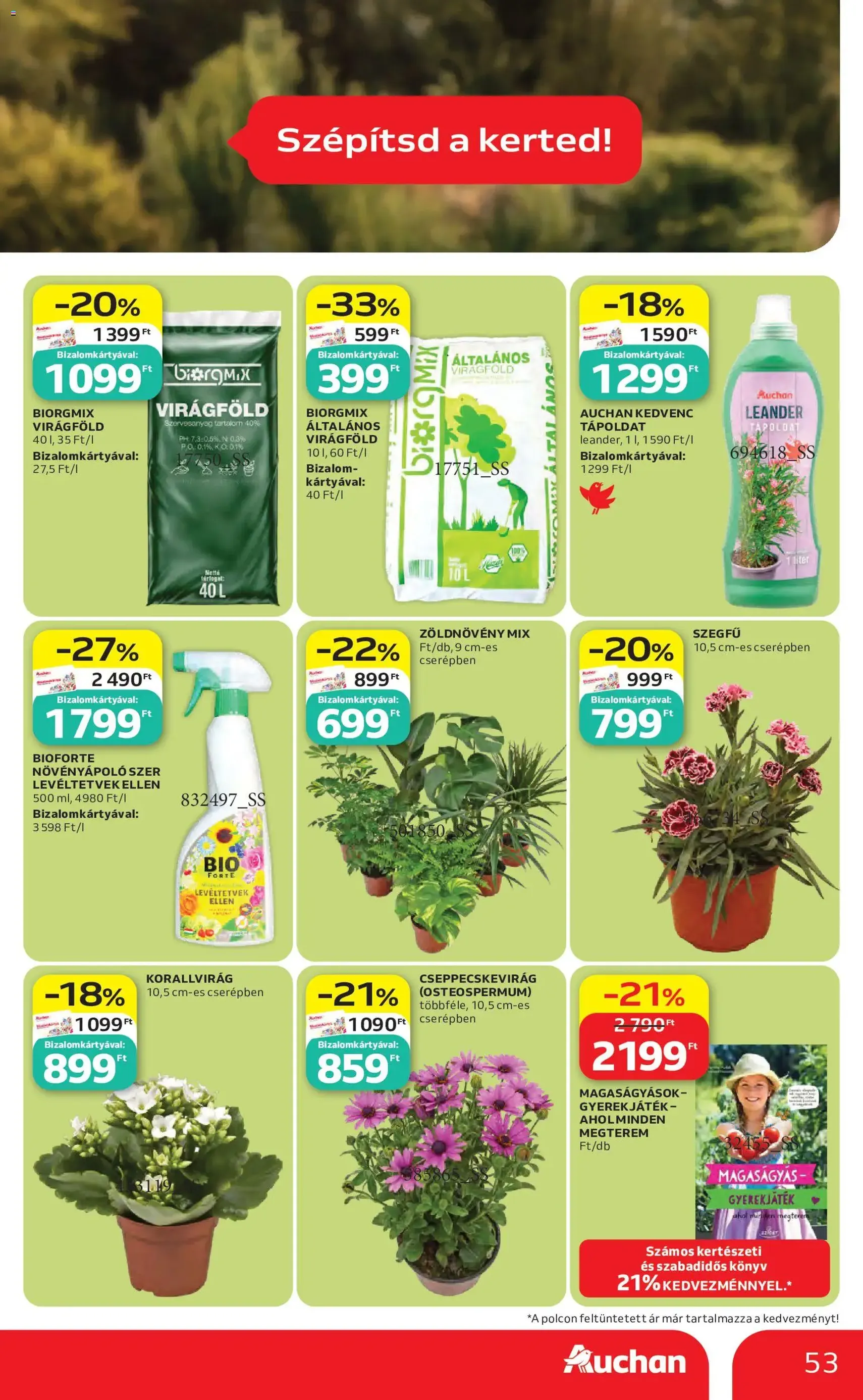 Auchan akciós újság - 2026.06.04. érvényes szórólap 54 oldal 57 oldalból