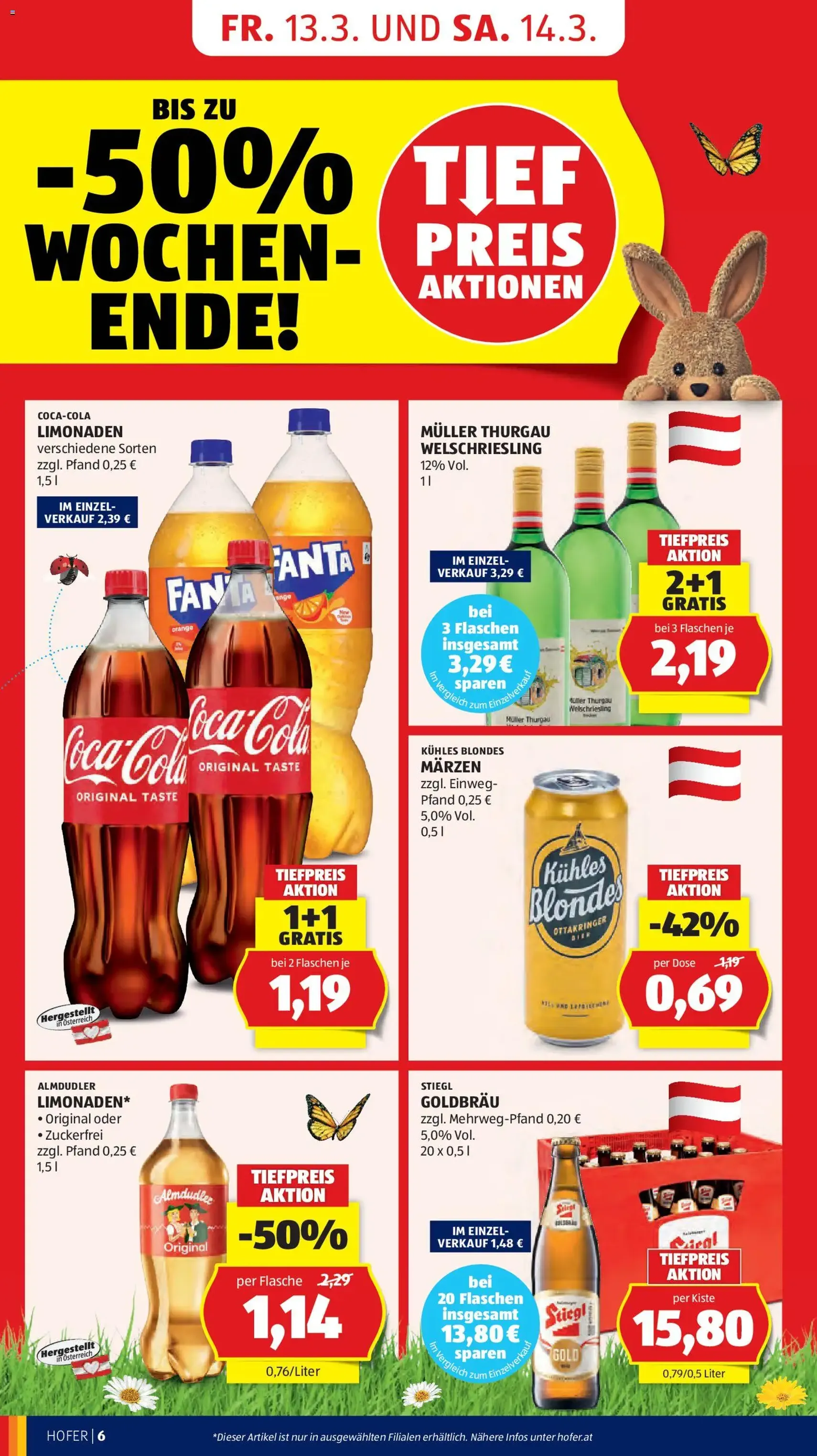 Hofer Flugblatt - Gültiger Prospekt ab 11.03.2026, Seite 8 von insgesamt 48