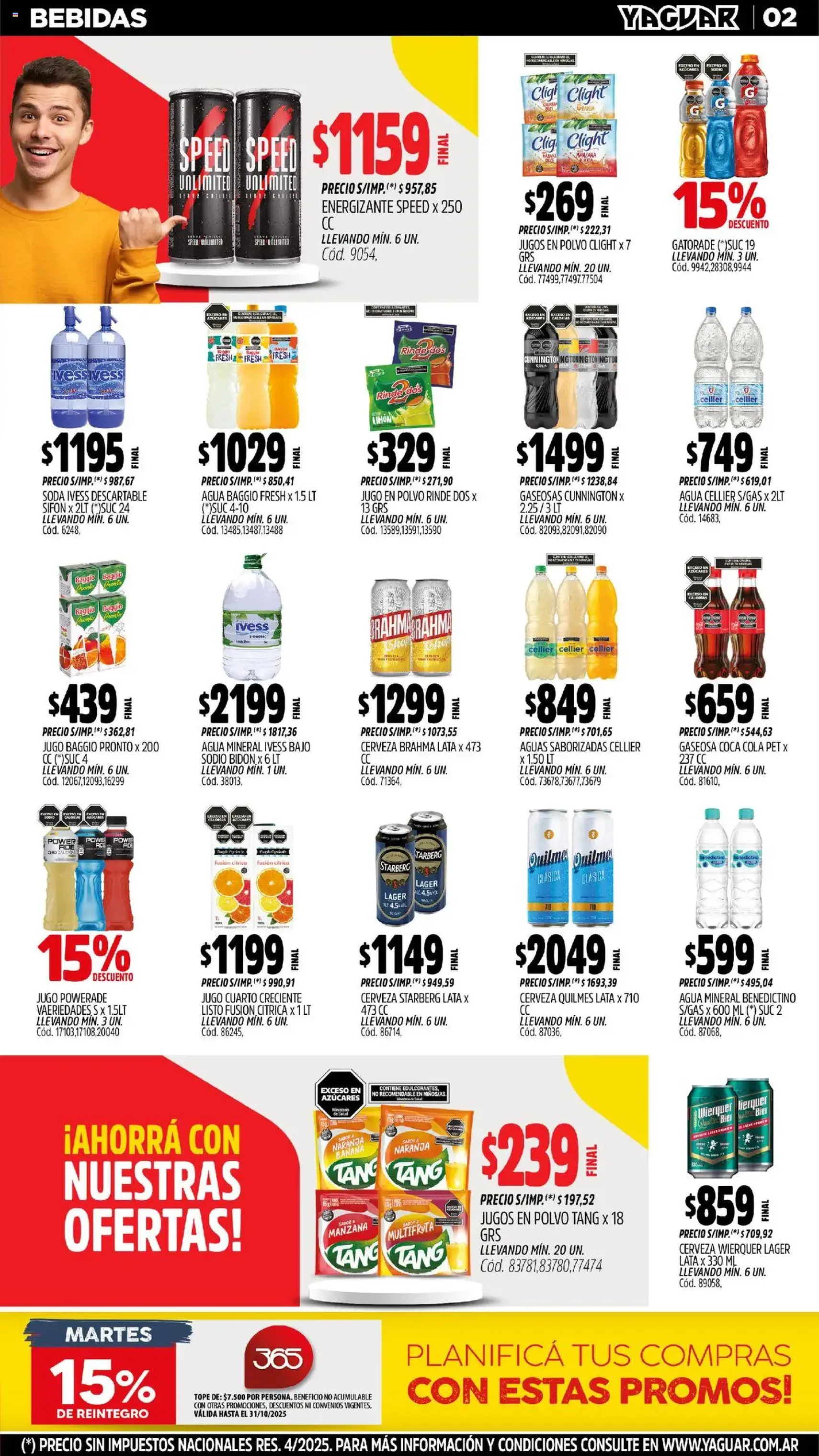 Yaguar catálogo - folleto válido desde 20/10/2025 página 2 de 32 Yaguar catálogo - folleto válido desde 20/10/2025 página 2 de 32