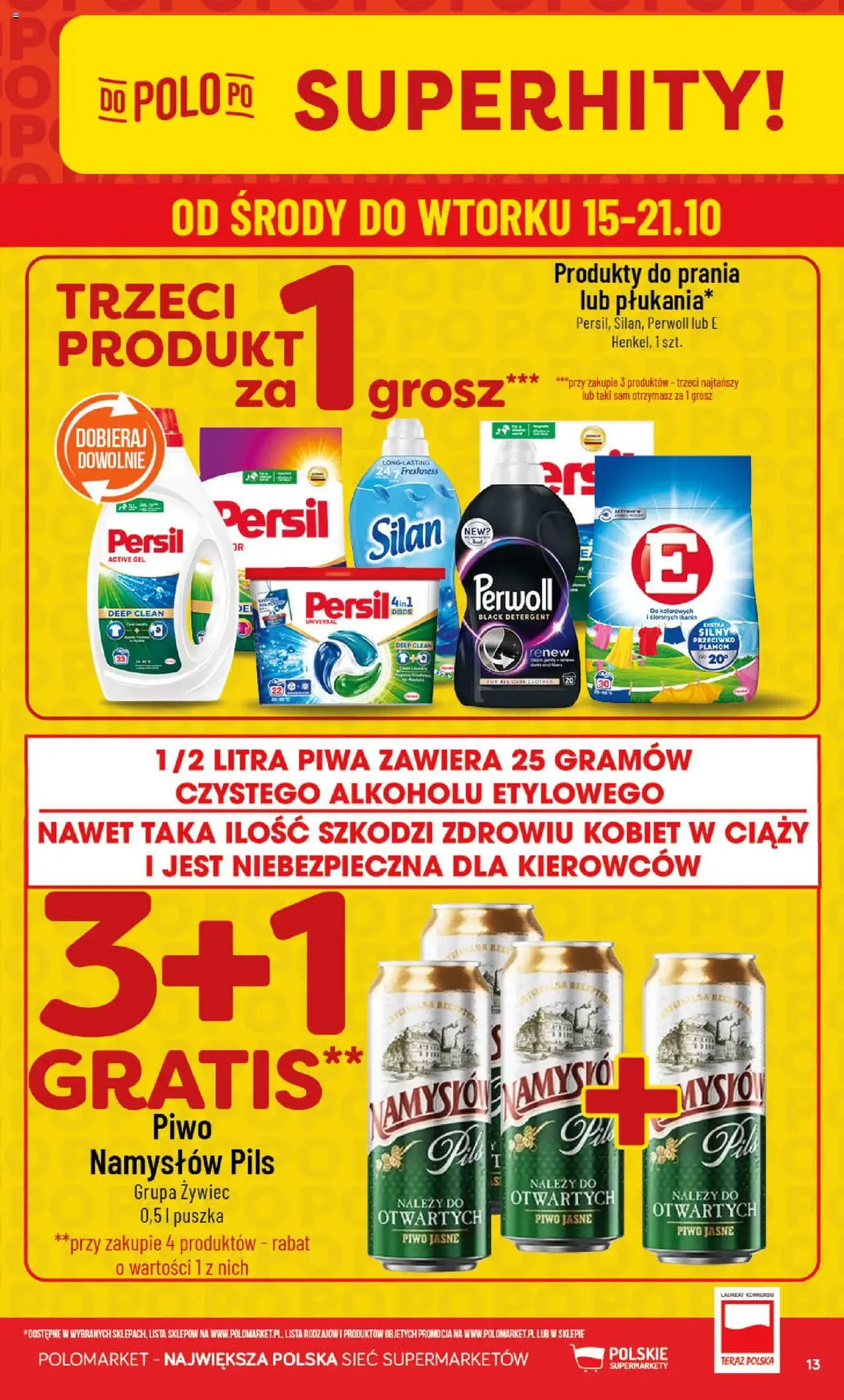 POLOmarket Gazetka - ważny gazetka od 15.10.2025 strona 13 z 74 POLOmarket Gazetka - ważny gazetka od 15.10.2025 strona 13 z 74