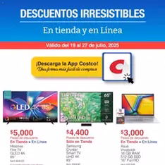 Vista previa del folleto Costco - Catálogo Descuentos Irresistibles válido desde 19/07/2025