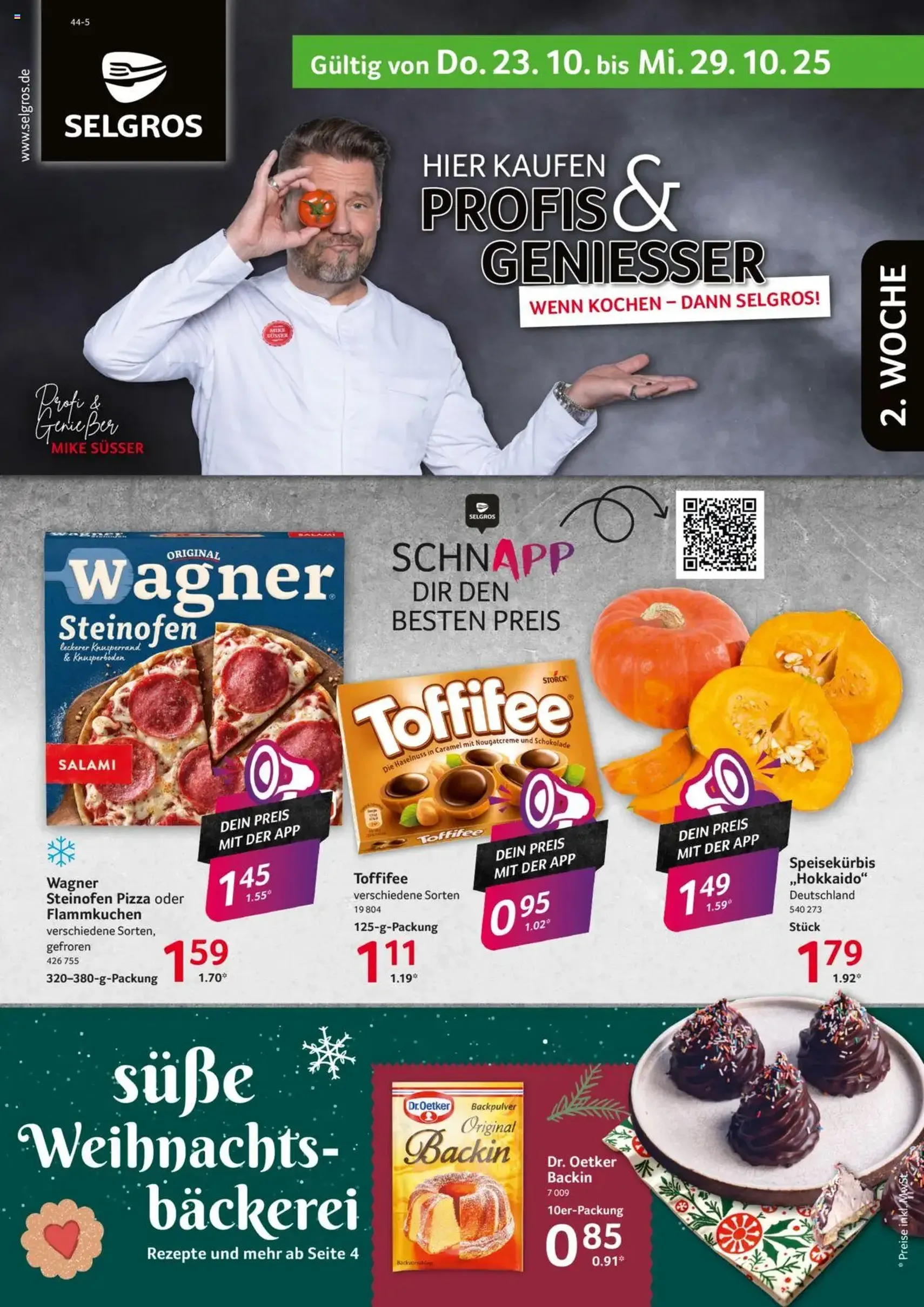 Selgros Prospekt - Gültiger Prospekt ab 23.10.2025, Seite 1 von insgesamt 24 Selgros Prospekt - Gültiger Prospekt ab 23.10.2025, Seite 1 von insgesamt 24
