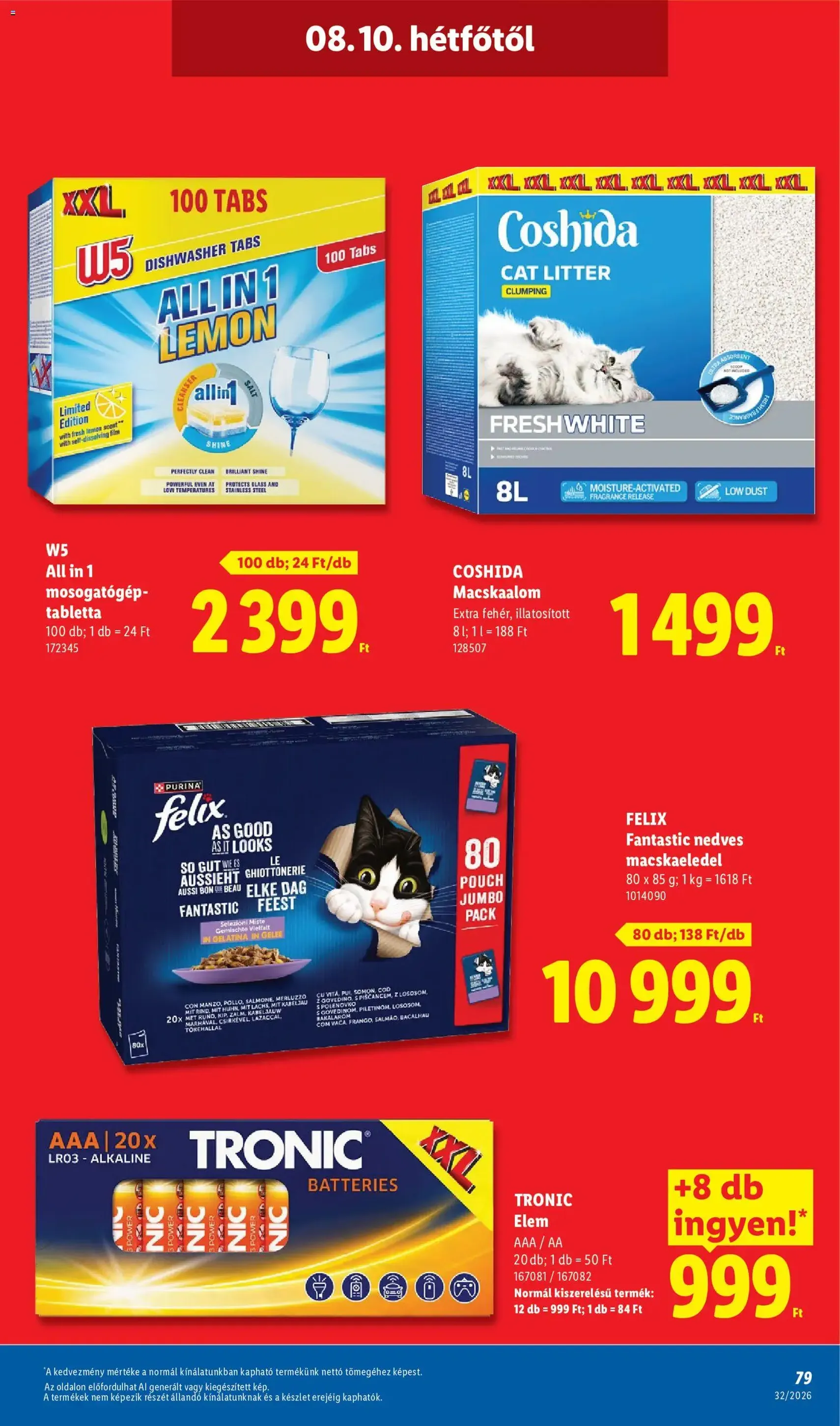 Lidl akciós újság - 2026.08.06. érvényes szórólap 79 oldal 80 oldalból