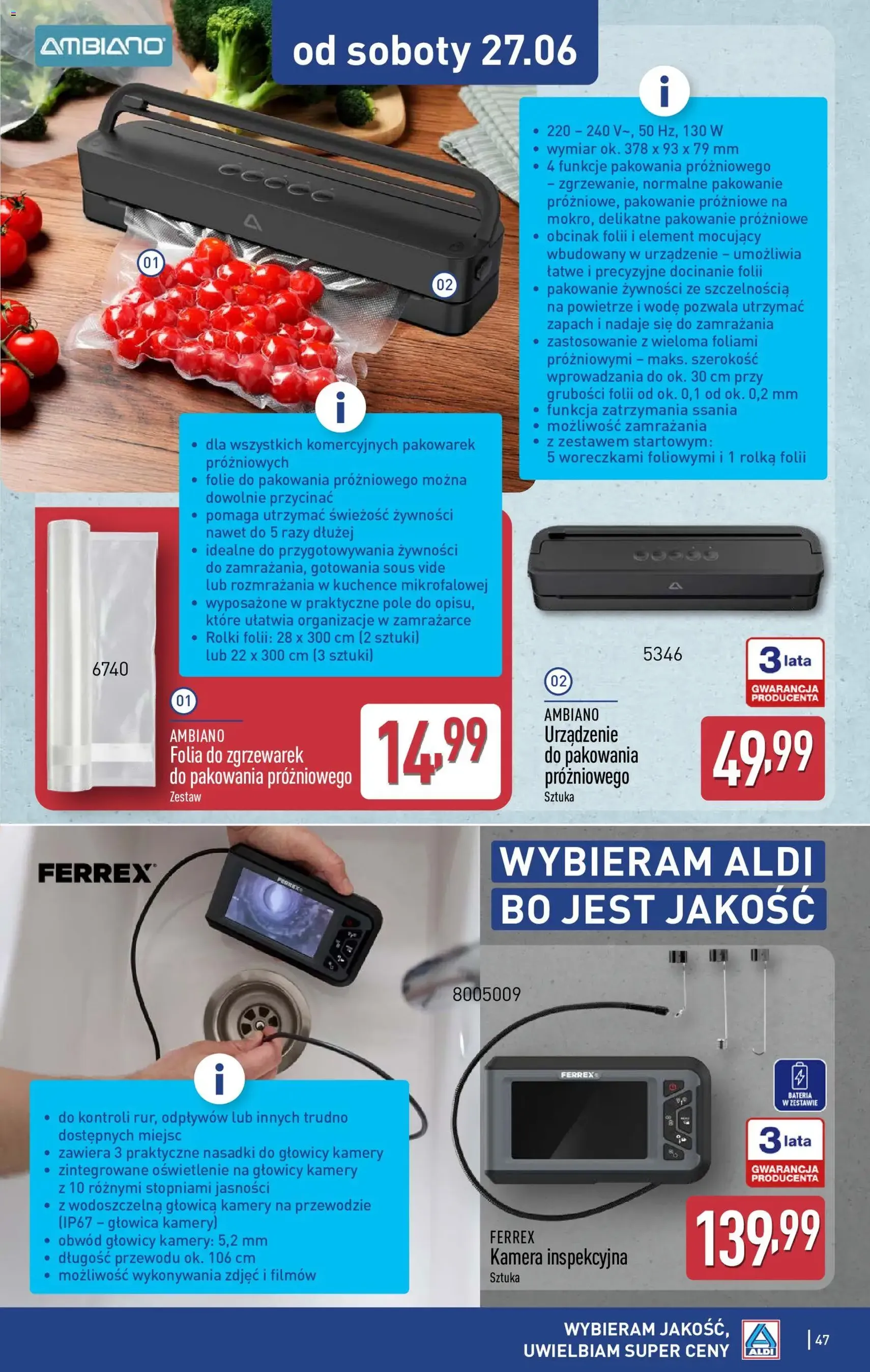 Aldi gazetka - ważny gazetka od 22.06.2026 strona 47 z 51