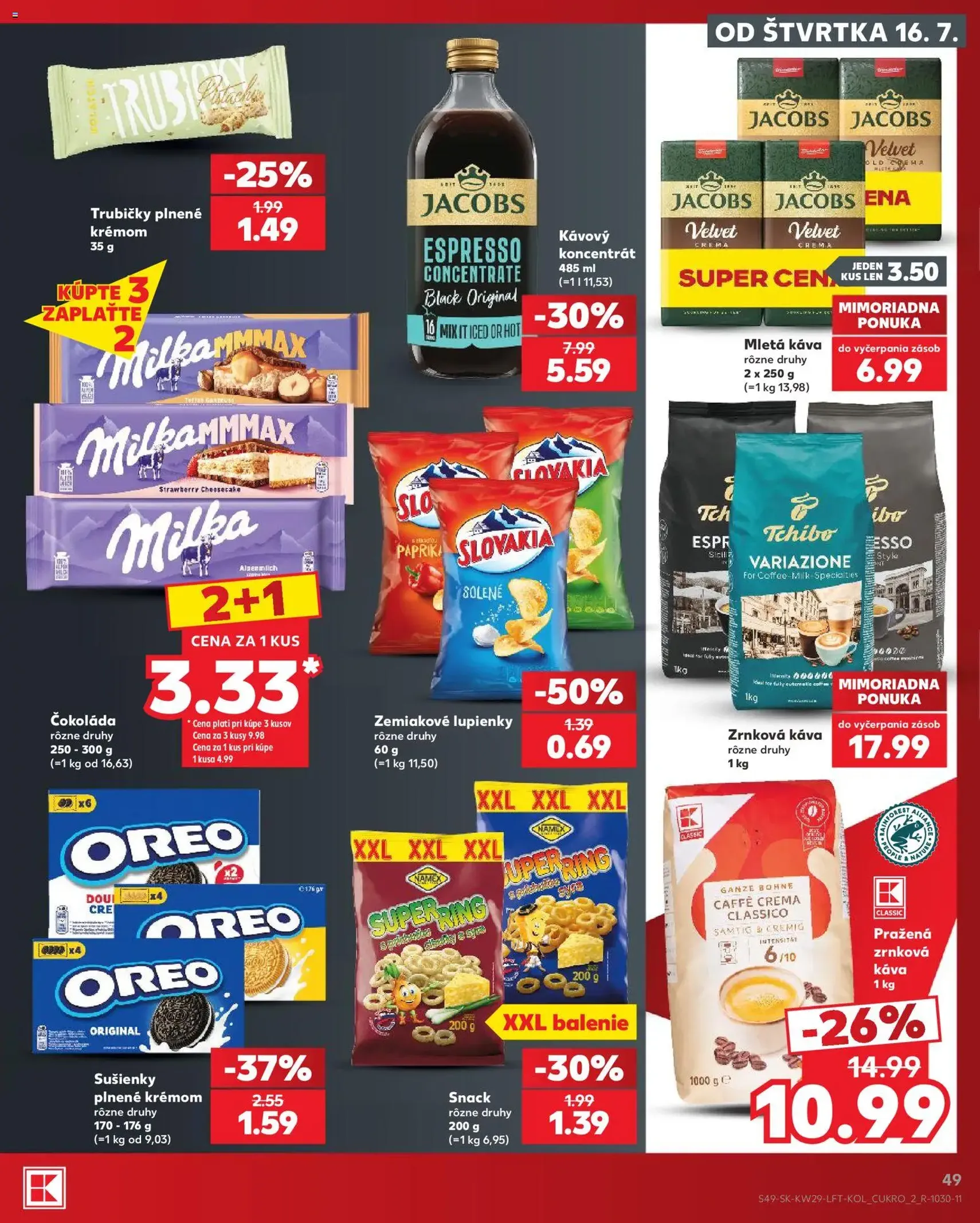 Kaufland SK akciós újság - 2026.07.16. érvényes szórólap 49 oldal 86 oldalból